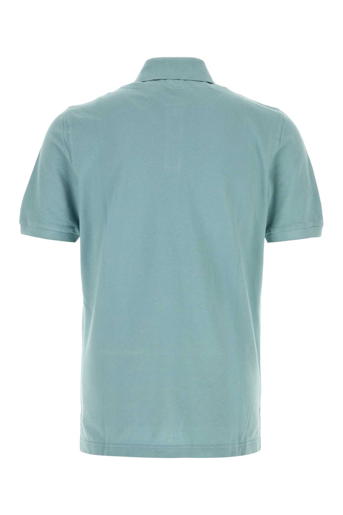 Light-blue piquet polo shirt TUD0012888 (FEDELI / ポロシャツ ) | FEDELI (フェデリ)(1)