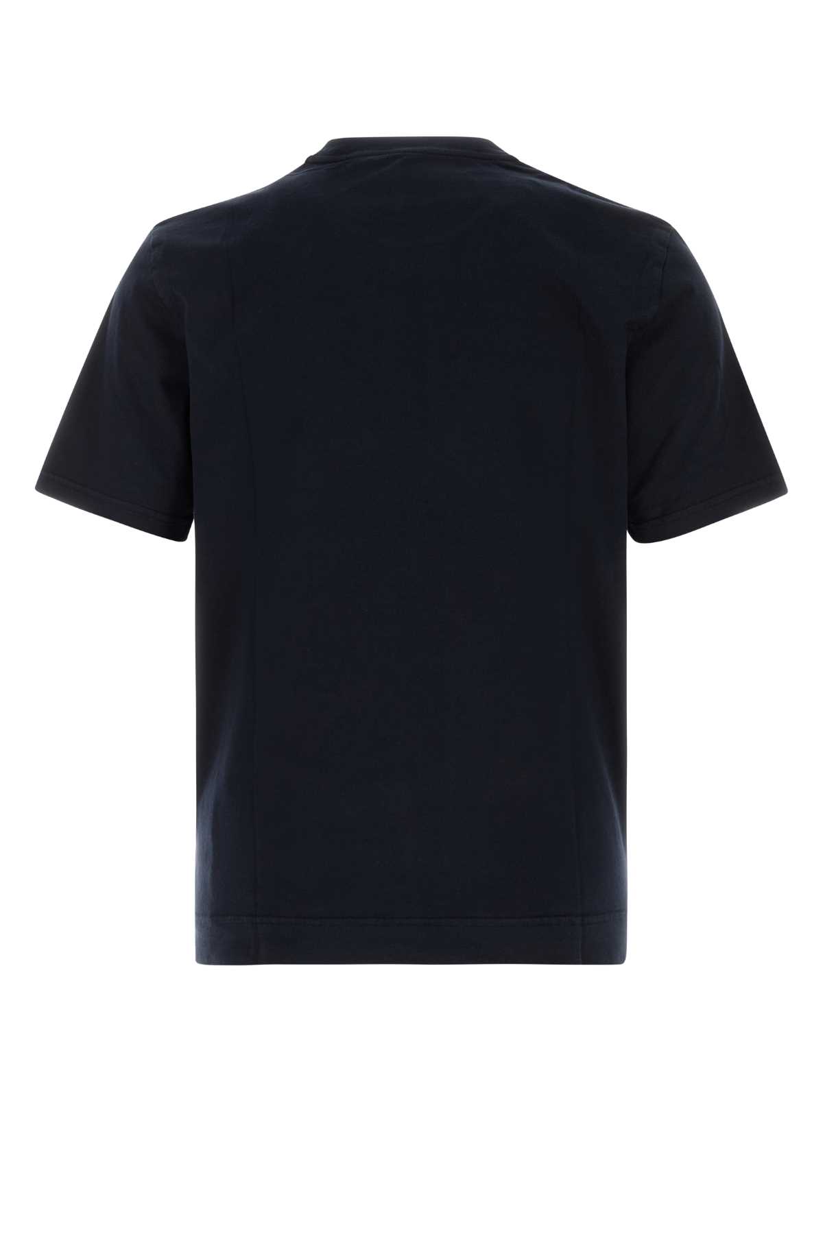 Navy blue cotton t-shirt TUD00103828 (FEDELI / Tシャツ・カットソー ) | FEDELI (フェデリ)(1)