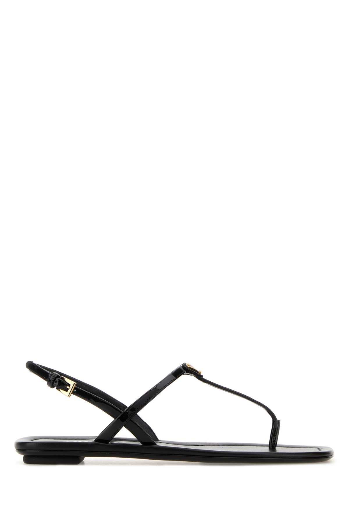 Black leather thong sandals 1Y395OF005069F0002 (Prada / サンダル ) | Prada (プラダ)