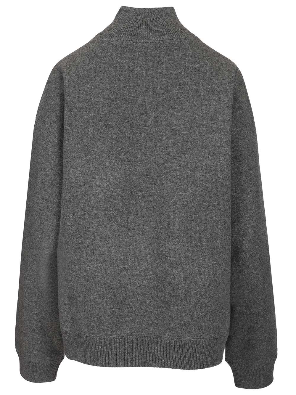 Cashmere and jersey zip-up sweater MMR467 (MIU MIU / ニット・セーター・カーディガン ) | MIU MIU (ミュウミュウ)(1)