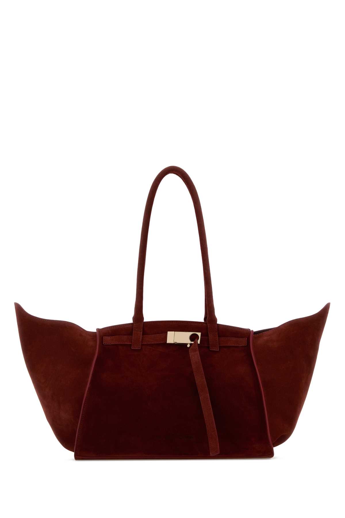 Tiziano red suede Mame handbag 0118149SANGRIA (BENEDETTA BRUZZICHES / ハンドバッグ・ショルダーバッグ ) | BENEDETTA BRUZZICHES (ベネデッタ・ブルッツィケス)