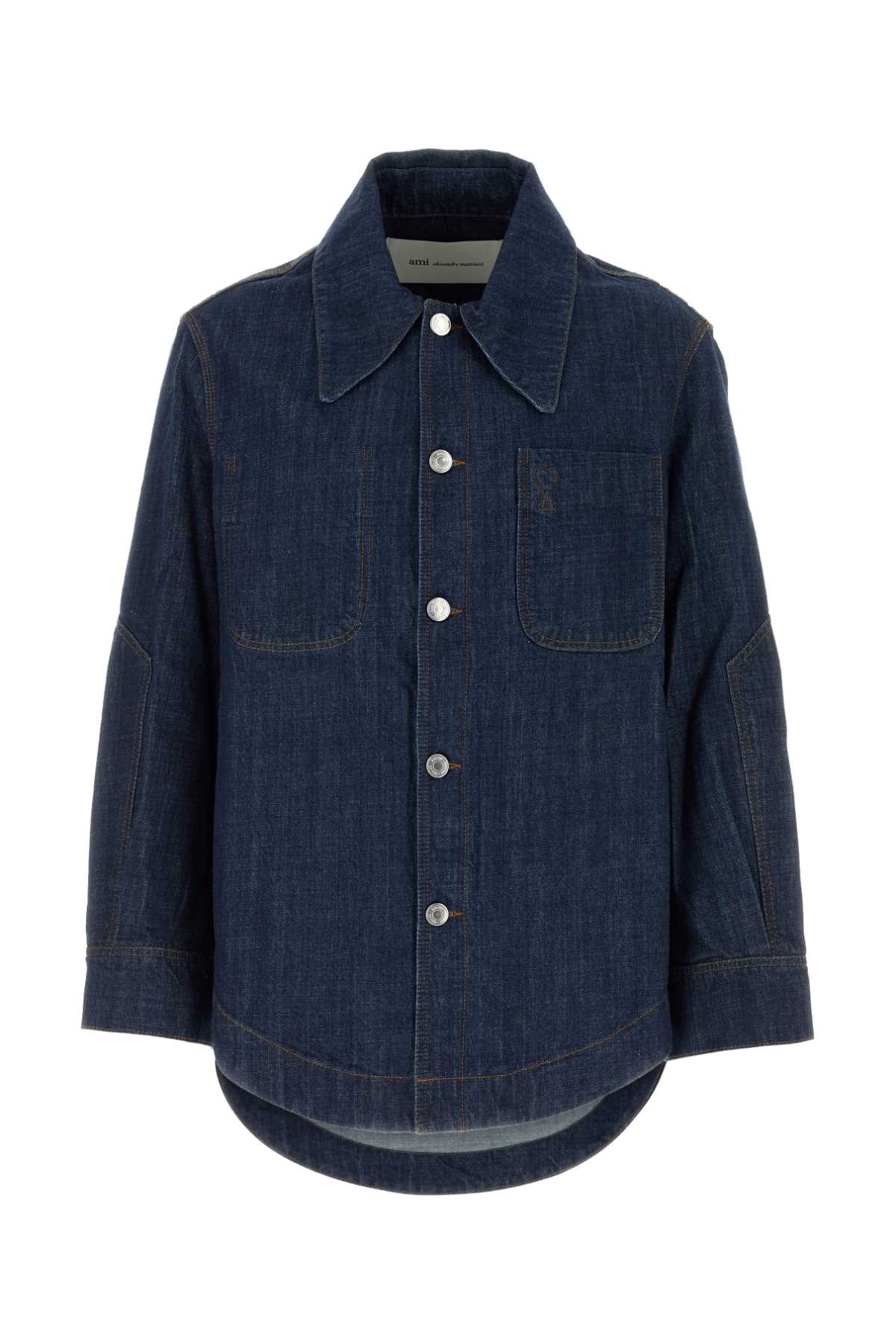 Denim shirt UJK899DE0122402 (AMI Paris / シャツ・ブラウス ) | AMI Paris (アミパリス)