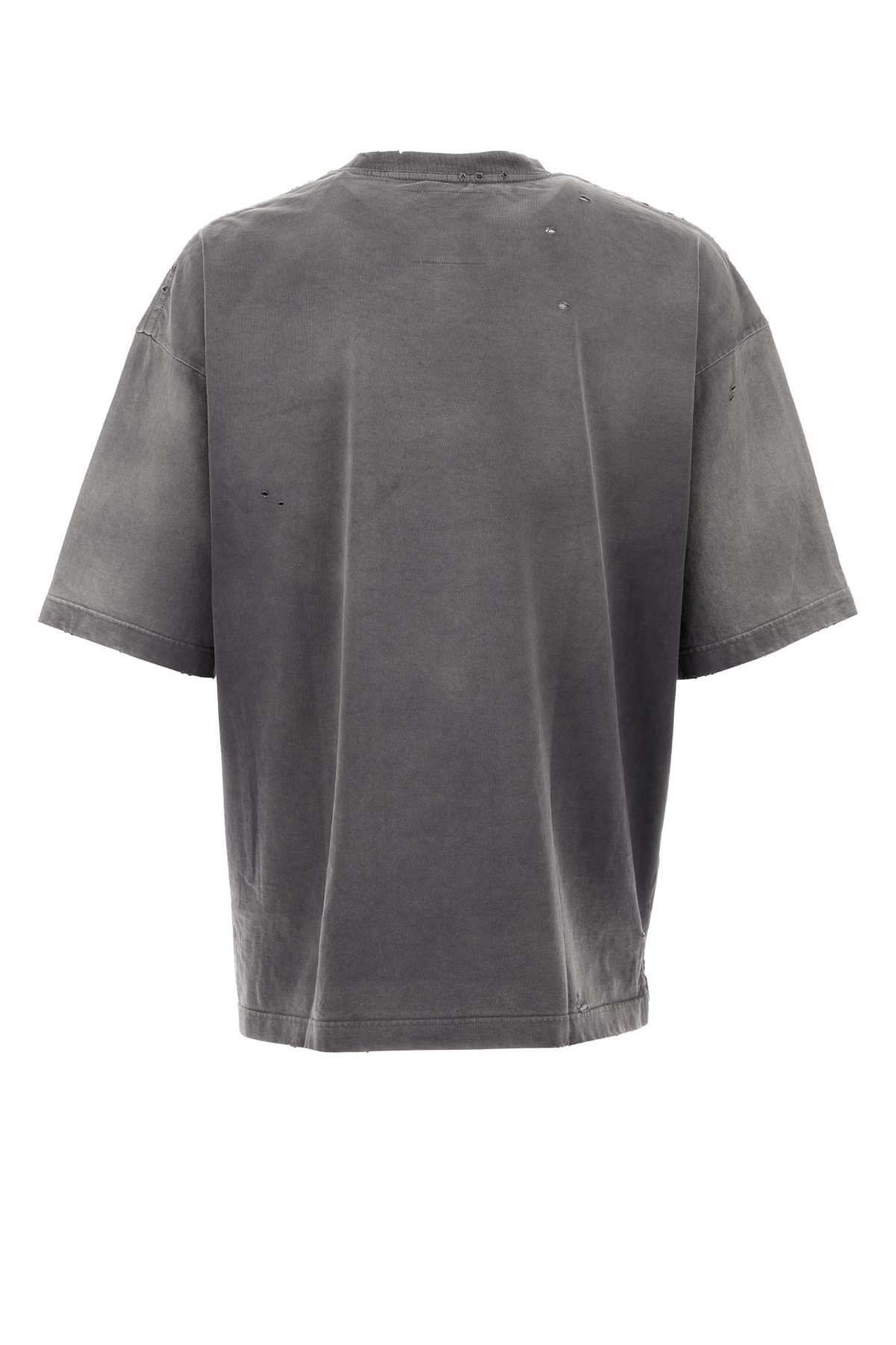 Black cotton oversize t-shirt A15TS621BLACK (Maison Mihara Yasuhiro / Tシャツ・カットソー ) | Maison Mihara Yasuhiro (メゾン ミハラ ヤスヒロ)(1)