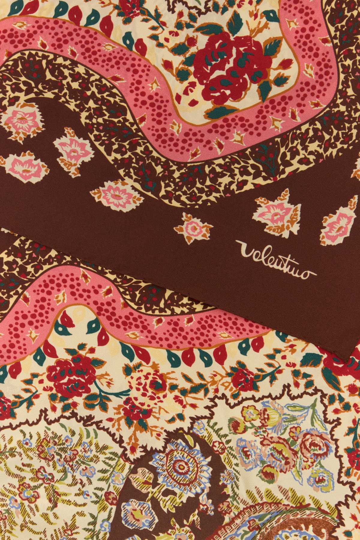 Printed silk foulard 8W2EI114BURBV8 (Valentino Garavani / スカーフ・マフラー ) | Valentino Garavani (ヴァレンティノ)(1)