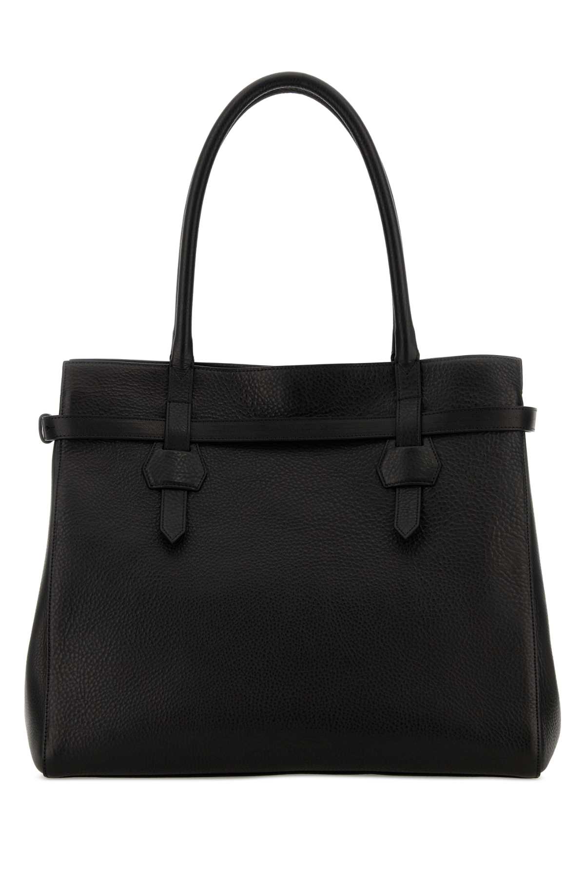 Black leather Twin shopping bag SPW0111129000012124 (Dsquared2 / ハンドバッグ・ショルダーバッグ ) | Dsquared2 (ディースクエアード)(2)
