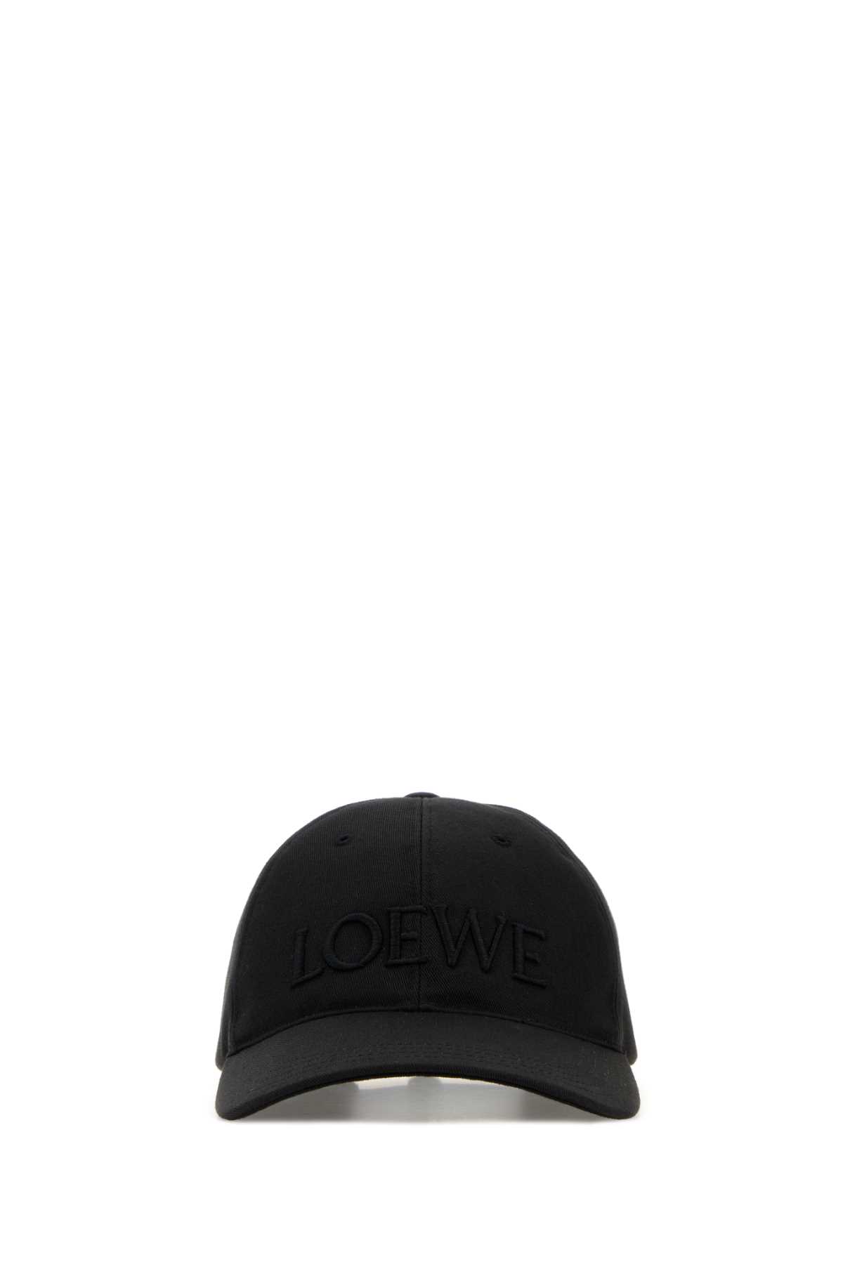 Black cotton baseball cap K820358X68BLACK (LOEWE / 帽子 ) | LOEWE (ロエベ)