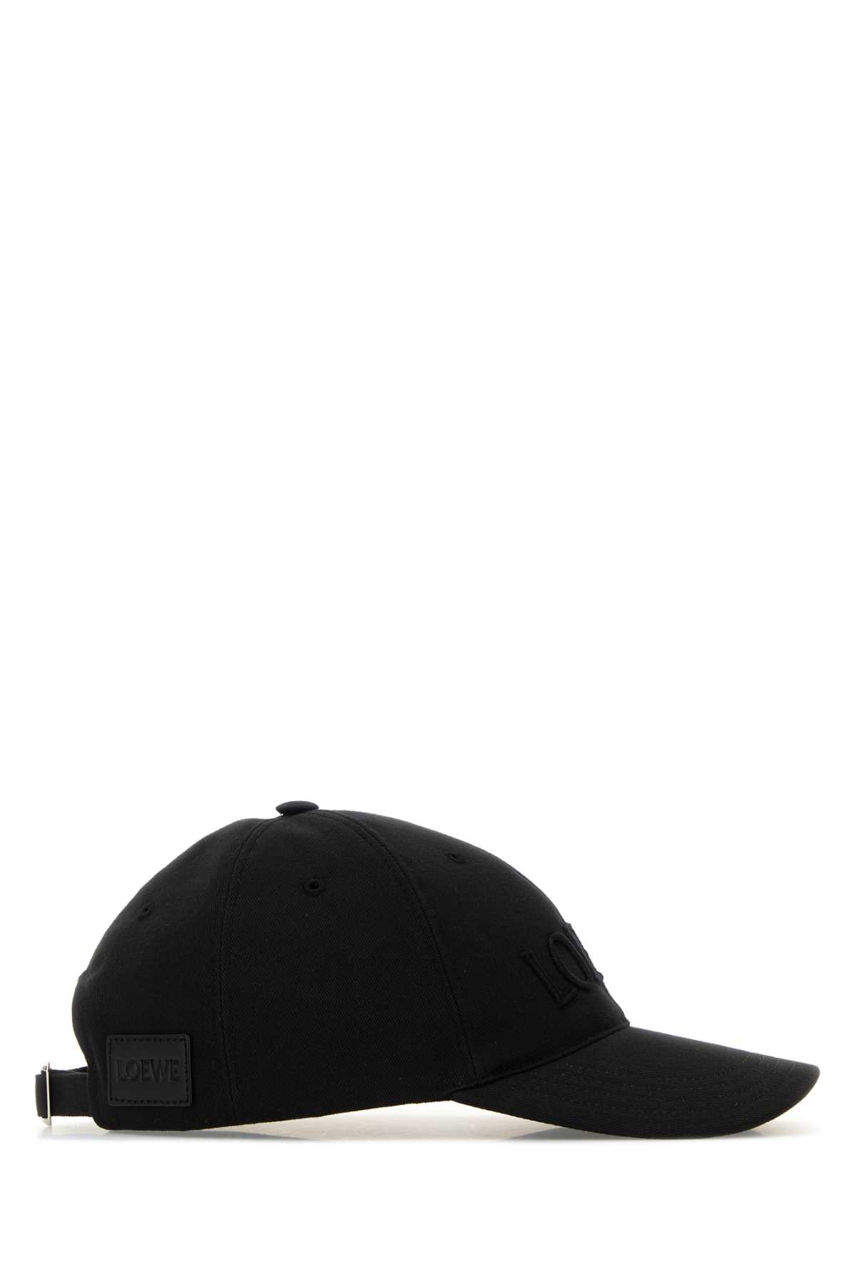 Black cotton baseball cap K820358X68BLACK (LOEWE / 帽子 ) | LOEWE (ロエベ)(1)