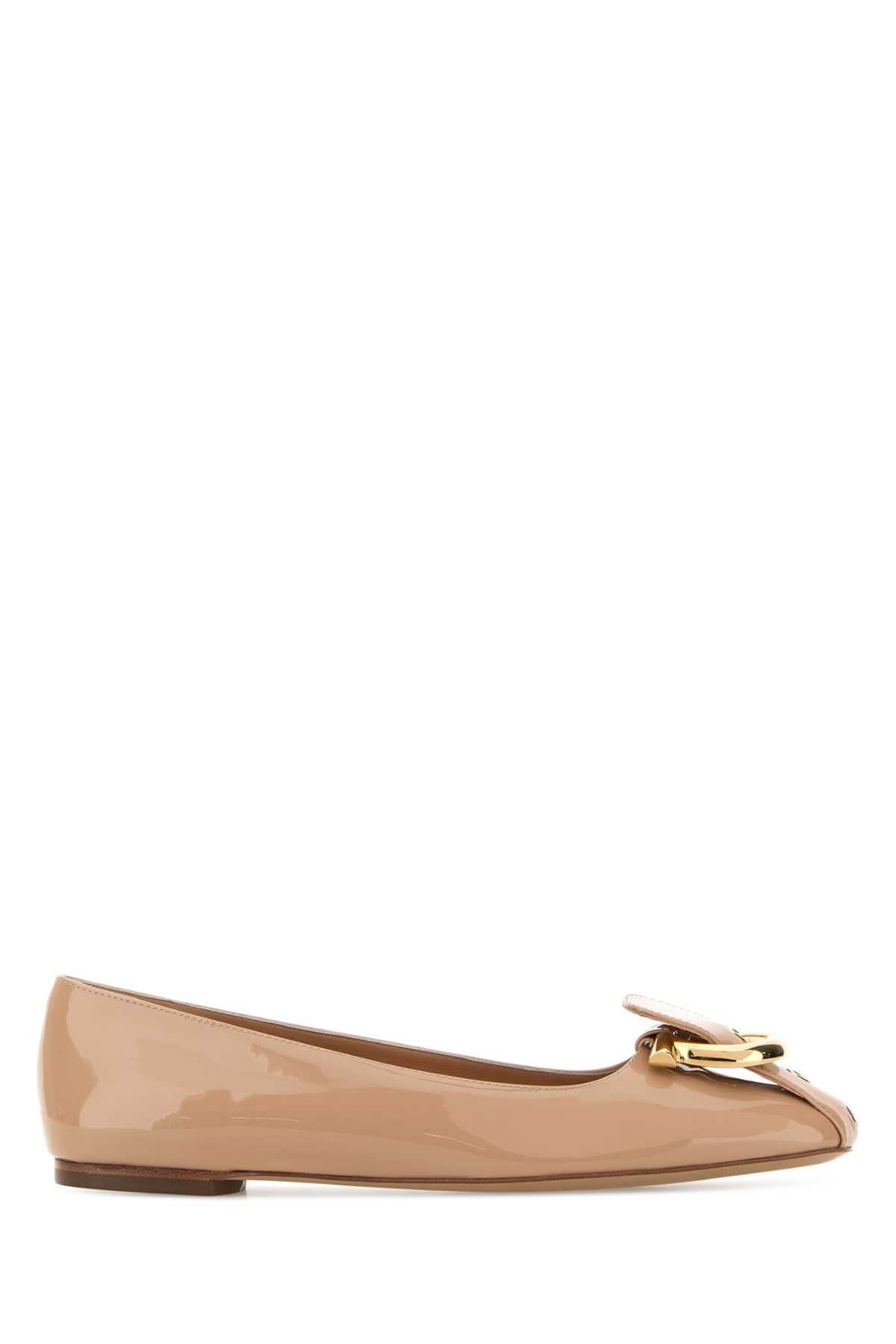 Skin pink leather Oxide ballerinas 01K9897902531CAMARETTI (FERRAGAMO / フラットシューズ ) | FERRAGAMO (フェラガモ)