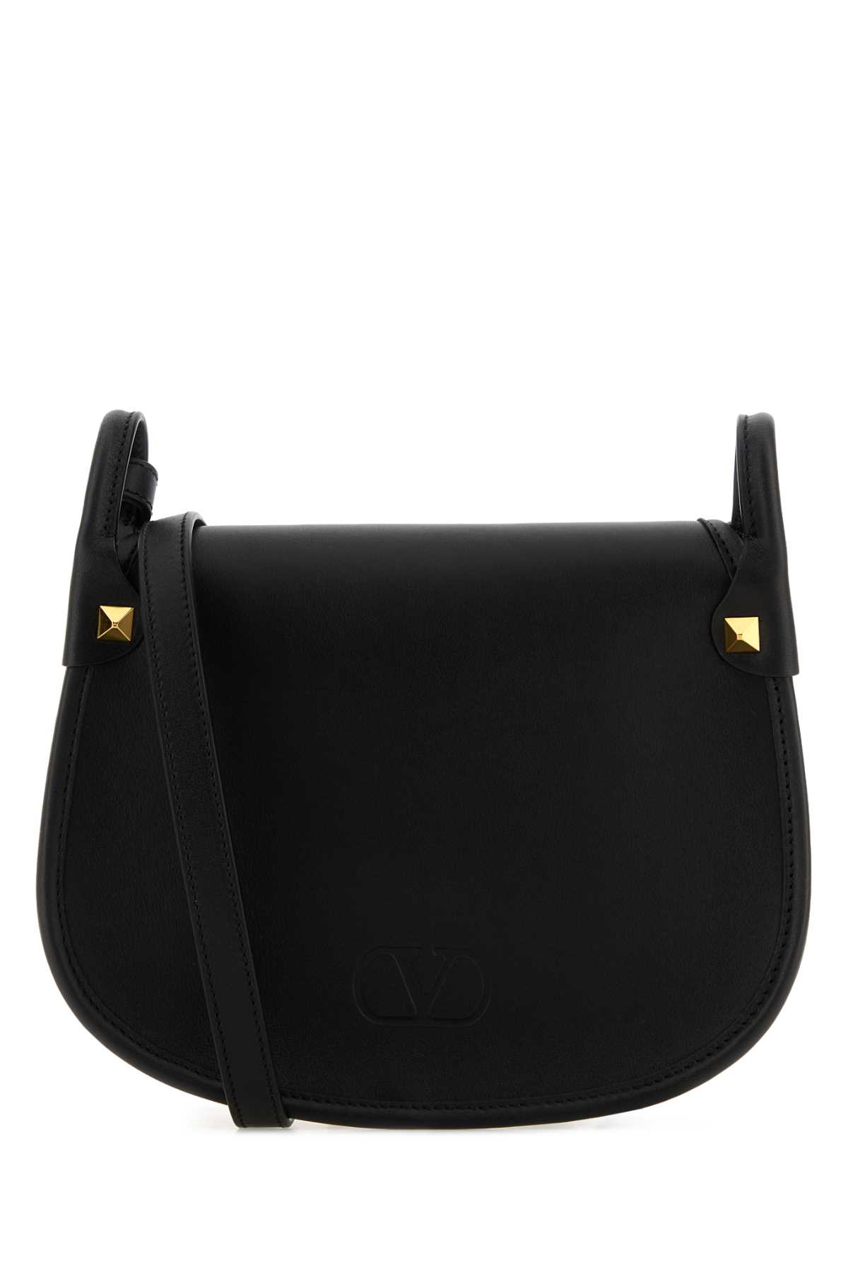 Black leather Flaneuse crossbody bag 8W2B0T08FEF0NO (Valentino Garavani / ハンドバッグ・ショルダーバッグ ) | Valentino Garavani (ヴァレンティノ)(2)