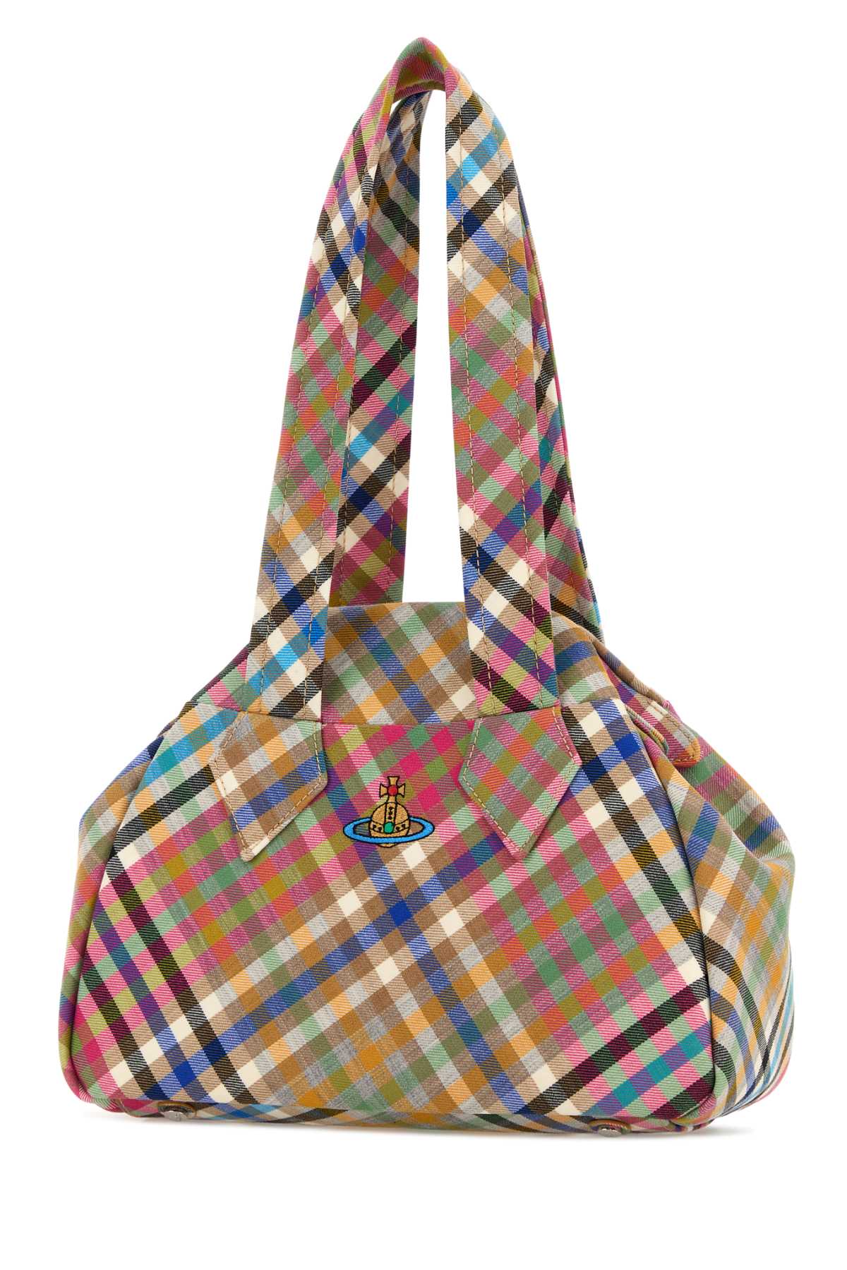 Embroidered fabric medium Archive shoulder bag 4702000CWW01CVO215 (Vivienne Westwood / ハンドバッグ・ショルダーバッグ ) | Vivienne Westwood (ヴィヴィアン・ウェストウッド)(1)