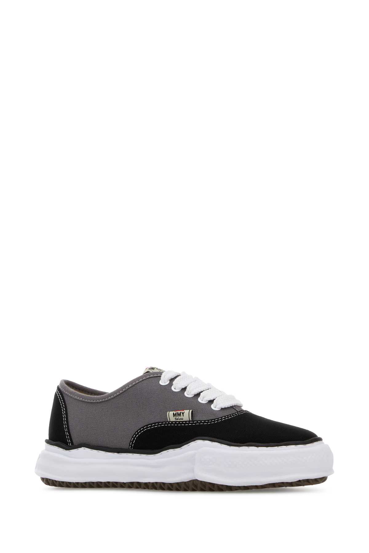 Two-tone canvas sneakers A13FW738BLKGRY (Maison Mihara Yasuhiro / スニーカー ) | Maison Mihara Yasuhiro (メゾン ミハラ ヤスヒロ)(1)