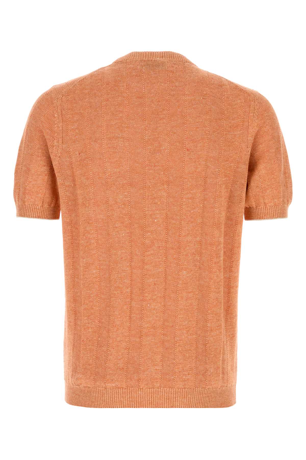 Orange knit t-shirt M2L707800CYU03 (Brunello Cucinelli / ニット・セーター・カーディガン ) | Brunello Cucinelli (ブルネロ・クチネリ)(1)