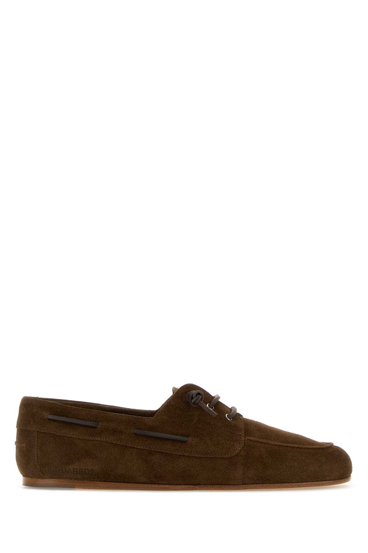 Brown suede D2 College loafers LUM011815035205059 (Dsquared2 / ローファー ) | Dsquared2 (ディースクエアード)