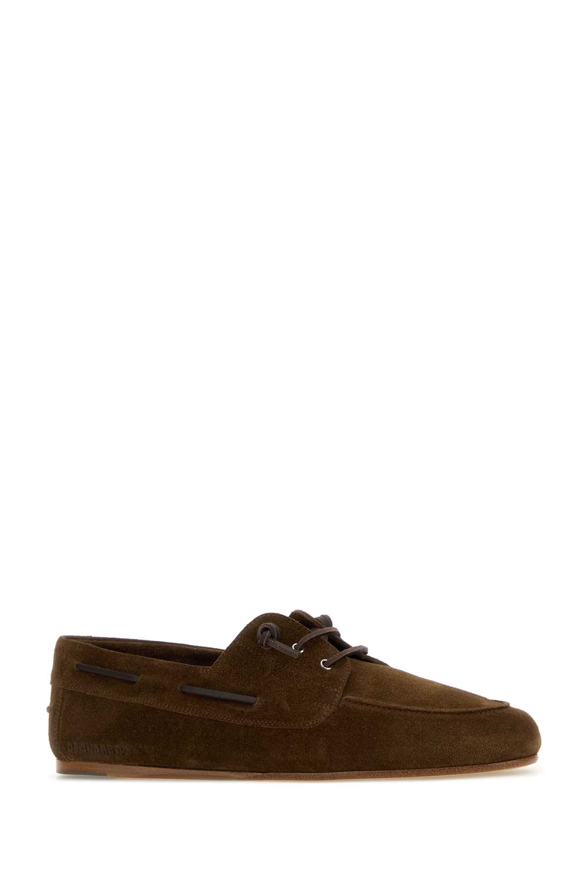 Brown suede D2 College loafers LUM011815035205059 (Dsquared2 / ローファー ) | Dsquared2 (ディースクエアード)(1)