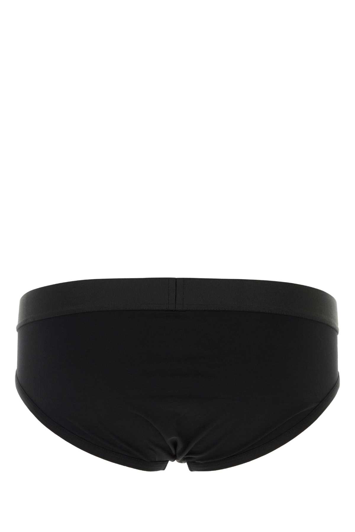 Black stretch cotton brief D9L806190010 (Dsquared2 / アンダーウェア ) | Dsquared2 (ディースクエアード)(1)
