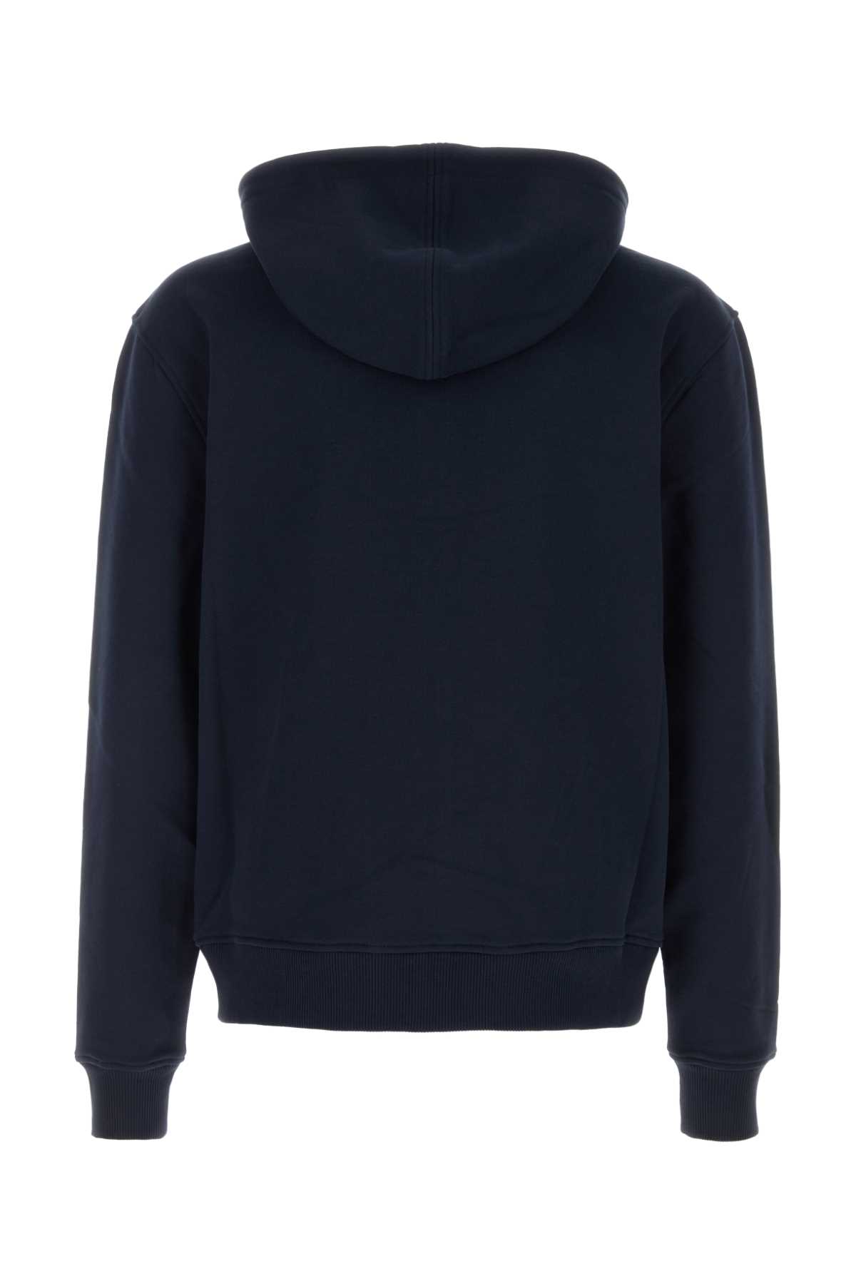 Navy blue cotton sweatshirt BFUSW435730430 (AMI Paris / スウェット・フーディー ) | AMI Paris (アミパリス)(1)