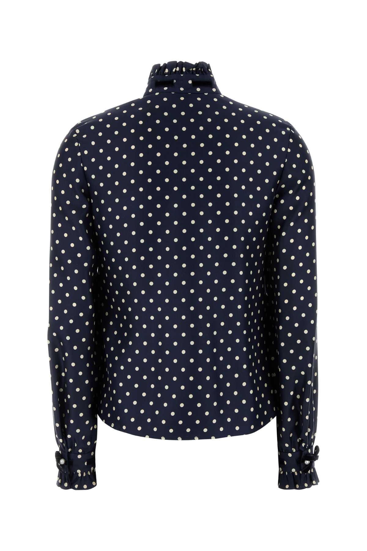 Printed satin shirt 7B3AB7U79ML0W6 (Valentino Garavani / シャツ・ブラウス ) | Valentino Garavani (ヴァレンティノ)(1)