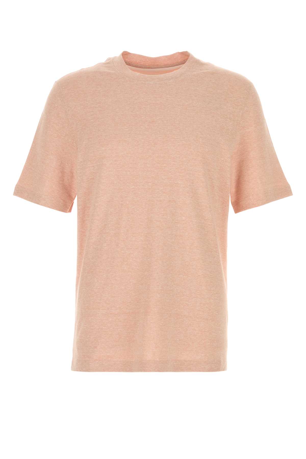 Salmon linen blend t-shirt MW8351308C014 (Brunello Cucinelli / Tシャツ・カットソー ) | Brunello Cucinelli (ブルネロ・クチネリ)