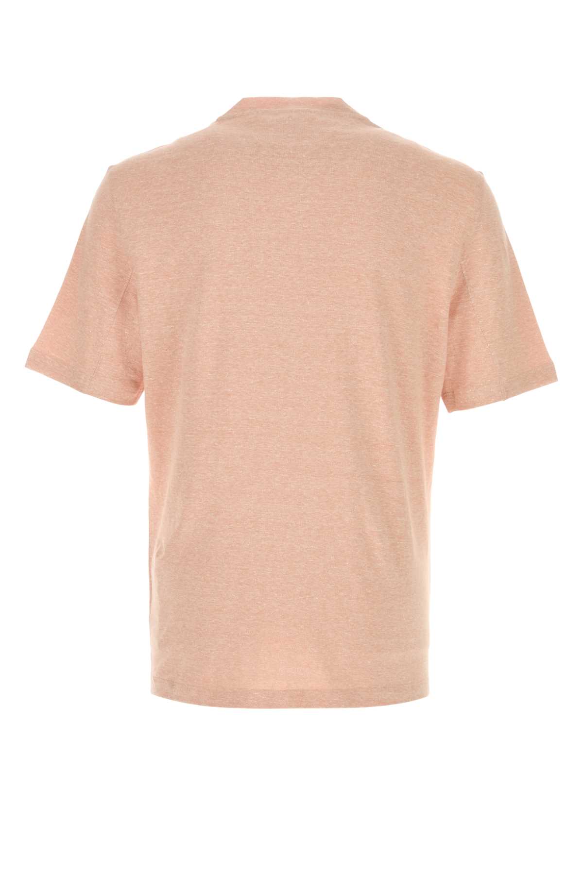 Salmon linen blend t-shirt MW8351308C014 (Brunello Cucinelli / Tシャツ・カットソー ) | Brunello Cucinelli (ブルネロ・クチネリ)(1)