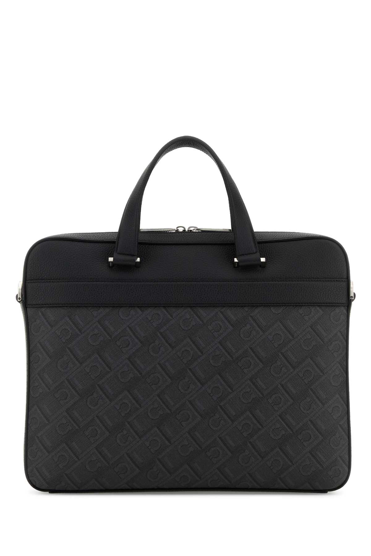 Printed canvas briefcase 241723781303NEROGRIGIO (FERRAGAMO / ビジネス・トラベルバッグ ) | FERRAGAMO (フェラガモ)(2)