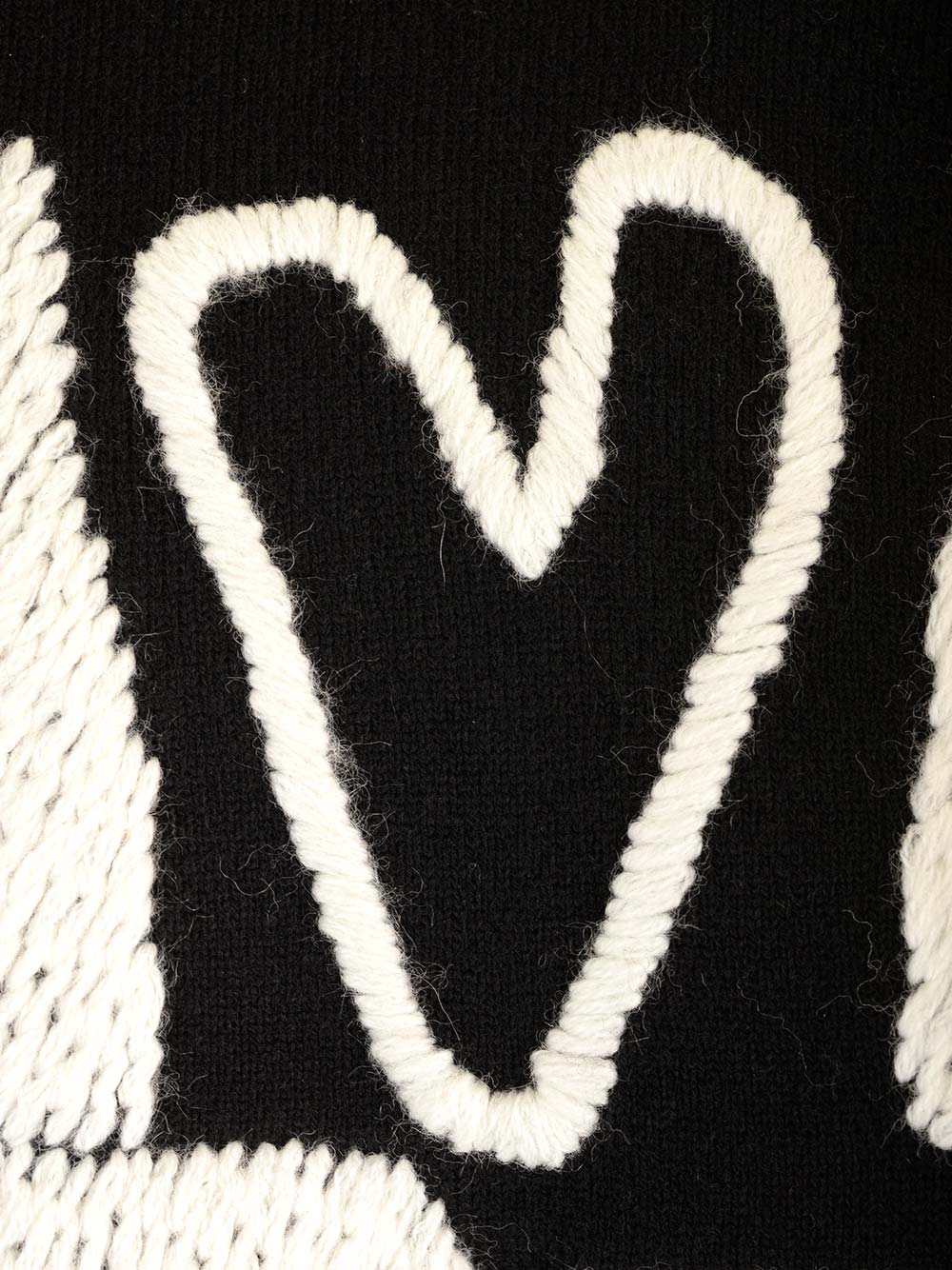 WOOL CREWNEWCK SWEATER WITH "LIVE FREE" EMBROIDERY FNN003W241 (Comme Des Garçons SHIRT / ニット・セーター・カーディガン ) | Comme Des Garçons SHIRT (コムデギャルソン シャツ)(4)