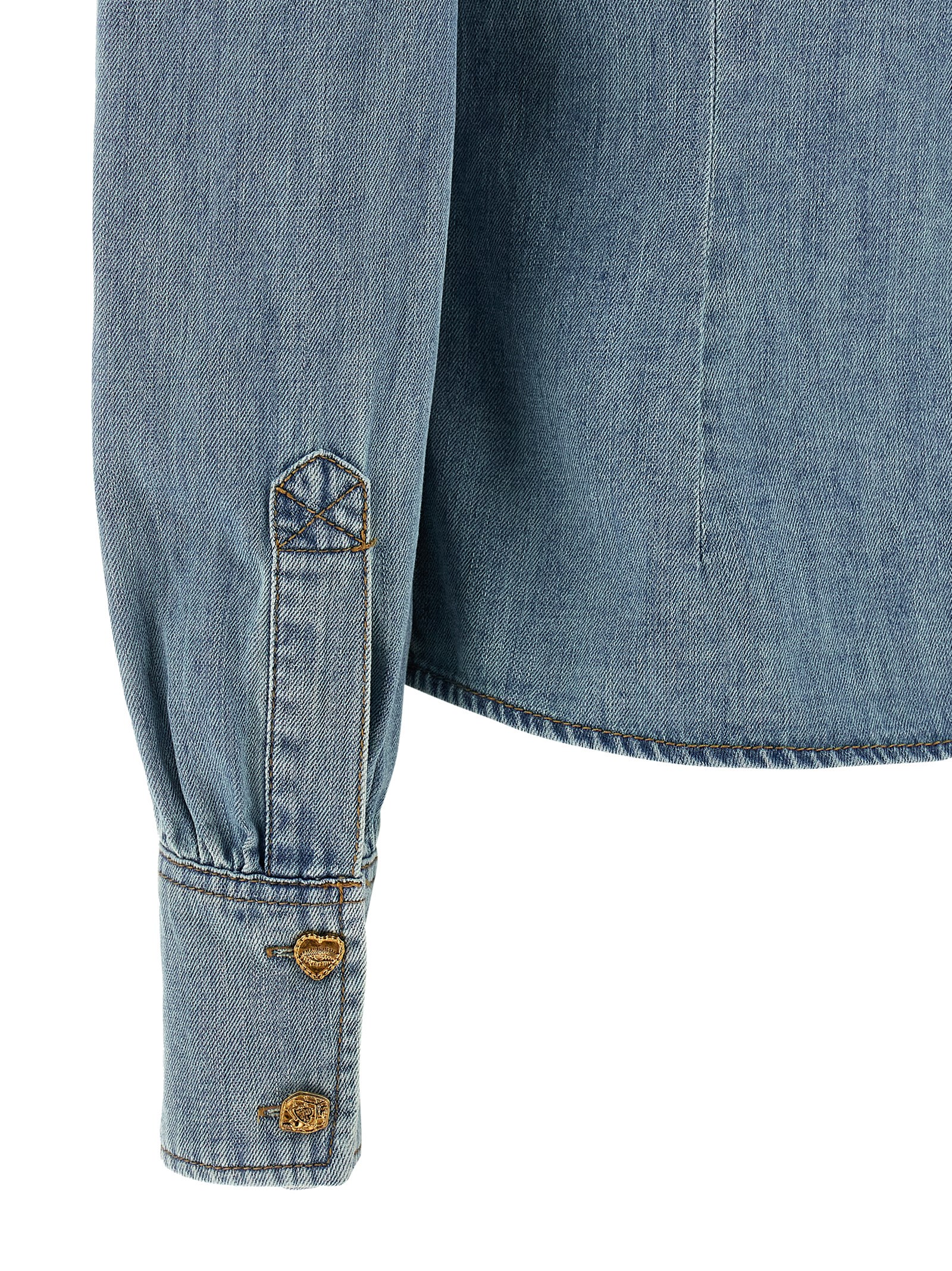 'Crush Denim' blouse 2322TR251BLUMOON (ZIMMERMANN / シャツ・ブラウス ) | ZIMMERMANN (ジマーマン)(3)