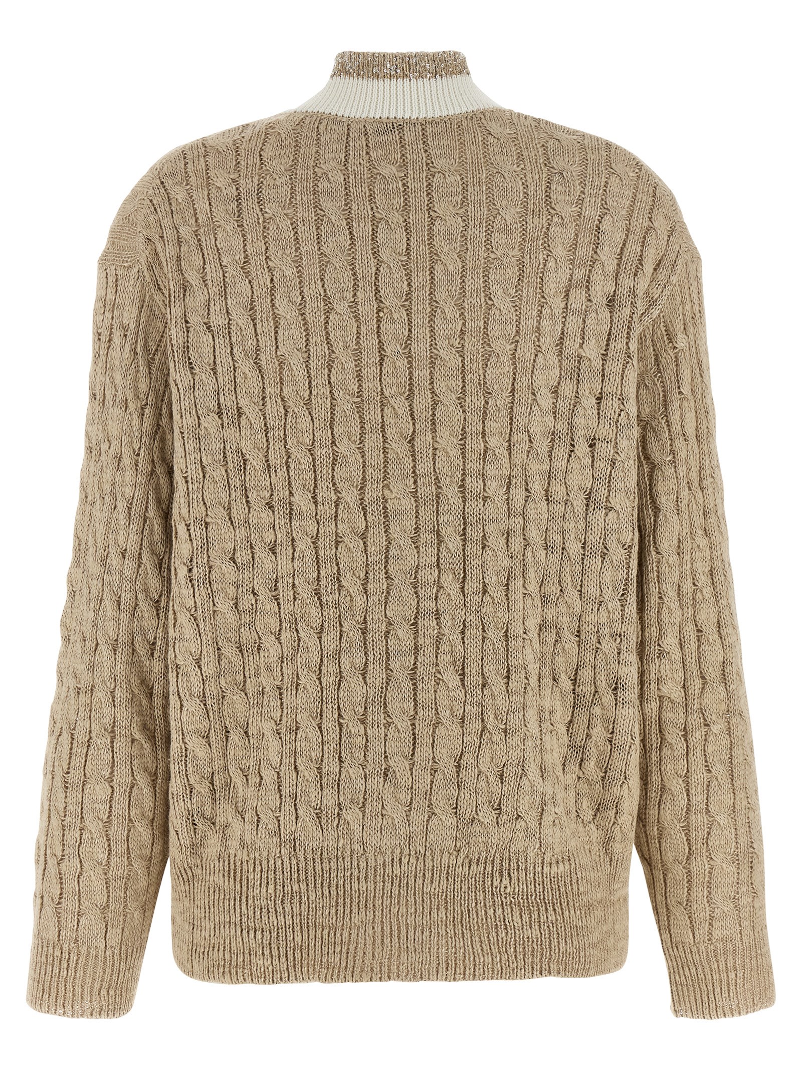 Braided cardigan MWA576306CGG15 (Brunello Cucinelli / ニット・セーター・カーディガン ) | Brunello Cucinelli (ブルネロ・クチネリ)(1)