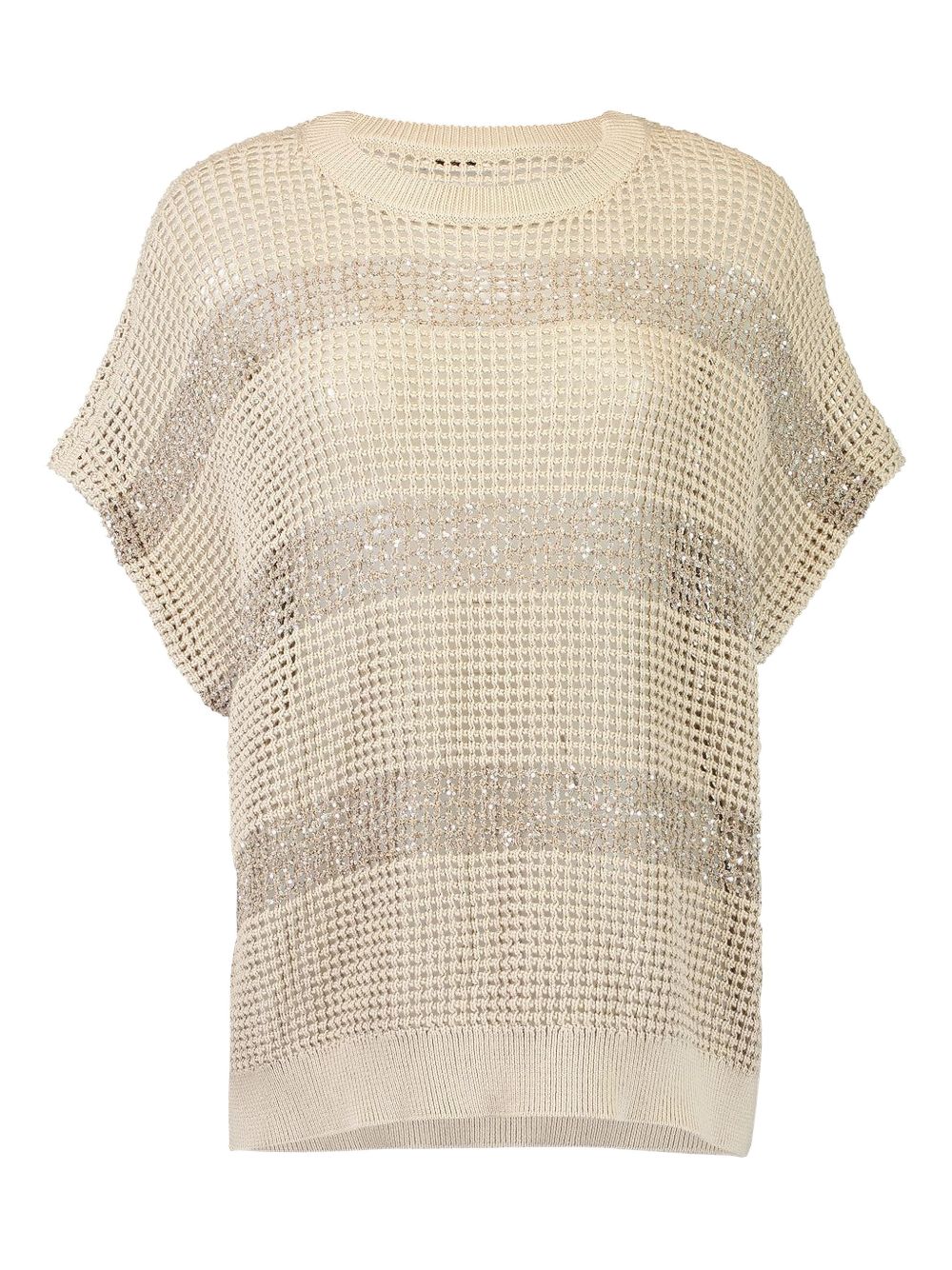 Brunello Cucinelli Sweaters Beige M58772820CKH72 (Brunello Cucinelli / ニット・セーター・カーディガン ) | Brunello Cucinelli (ブルネロ・クチネリ)