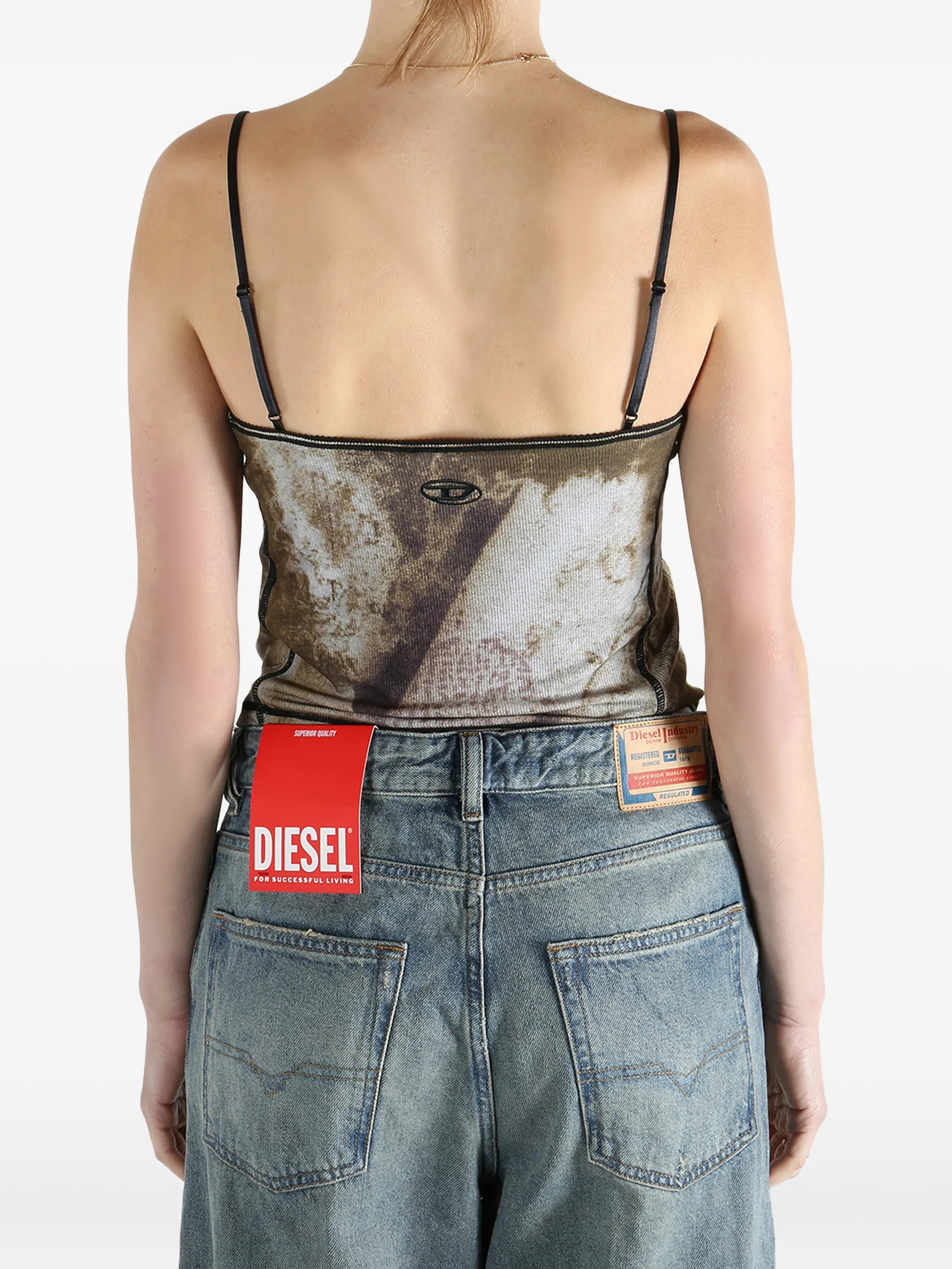 Diesel Shirts Brown A209810QVCW5AFA (Diesel / タンクトップ・キャミソール ) | Diesel (ディーゼル)(3)