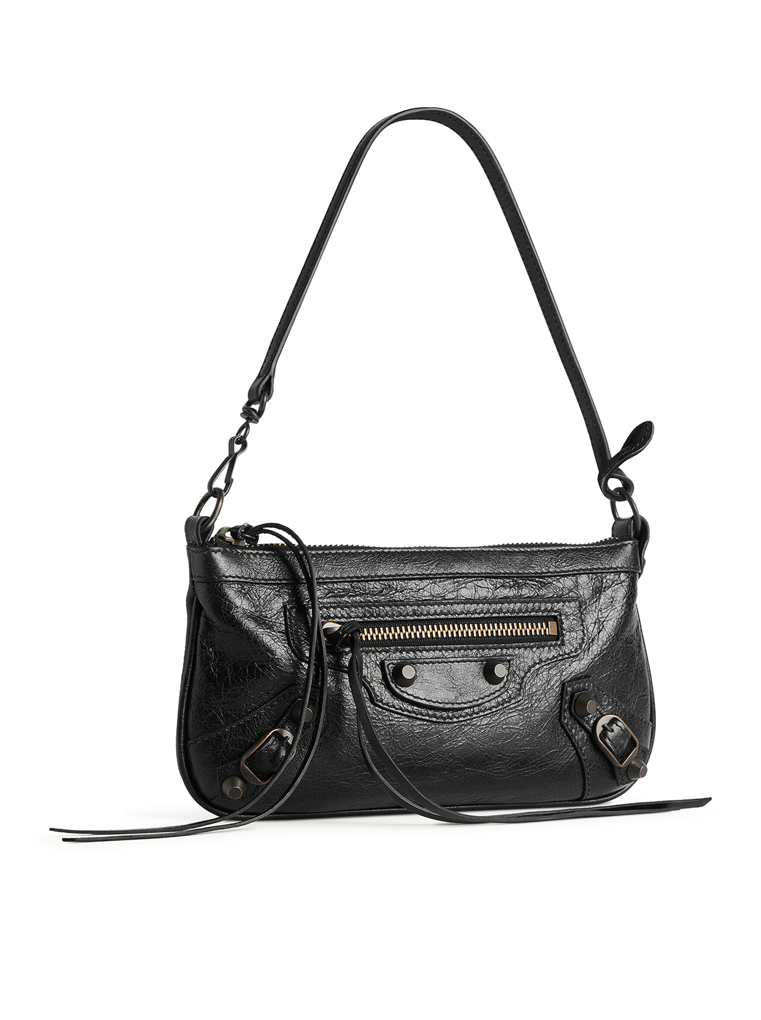 LE CITY CLUTCH WITH SHOULDER STRAP IN ARENA LAMBSKIN 8639602ABEK1000 (Balenciaga / ハンドバッグ・ショルダーバッグ ) | Balenciaga (バレンシアガ)(4)