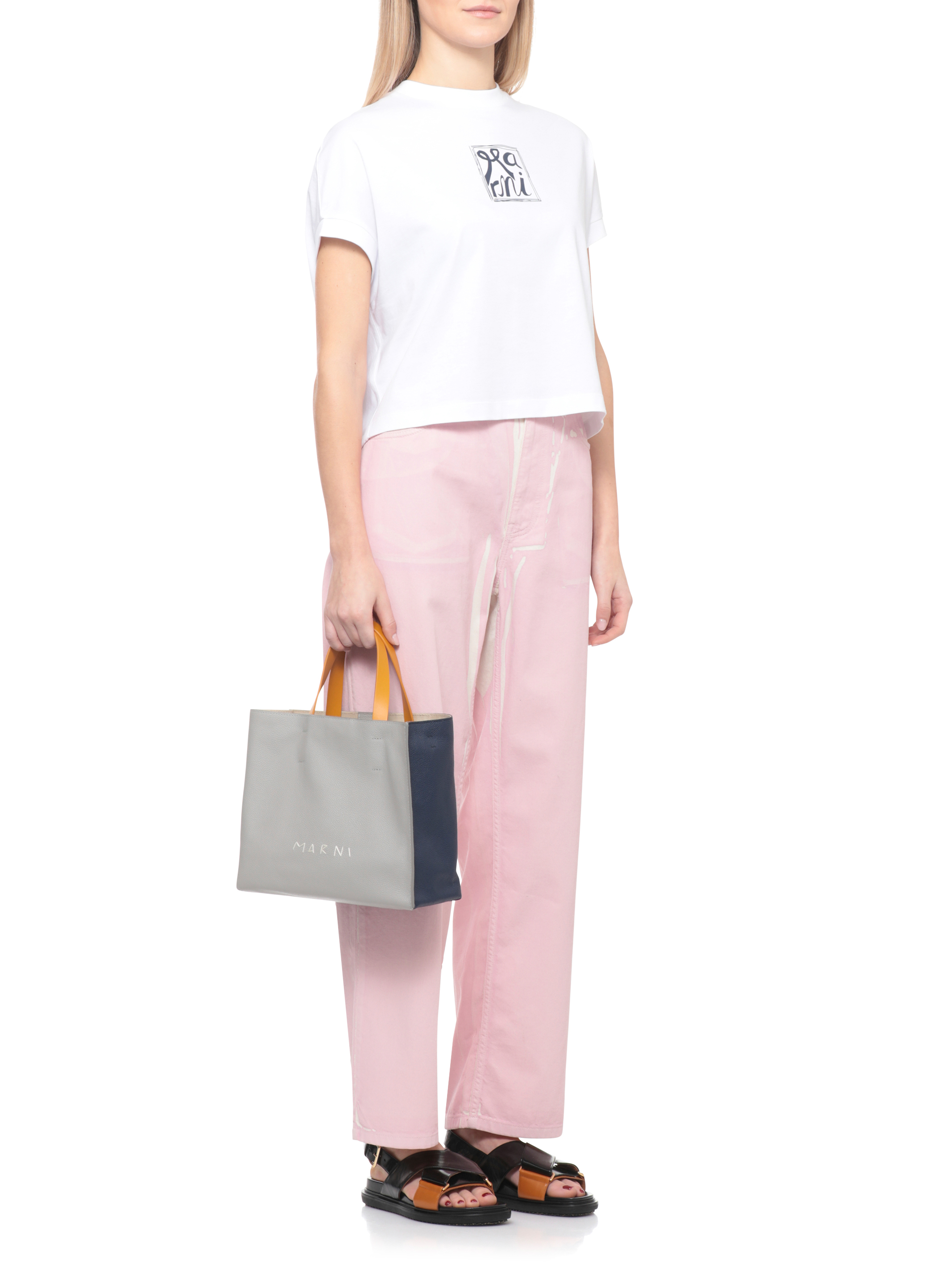 Marni Bags.. Grey SHMP0069L6P6533ZP100 (Marni / トートバッグ ) | Marni (マルニ)(1)