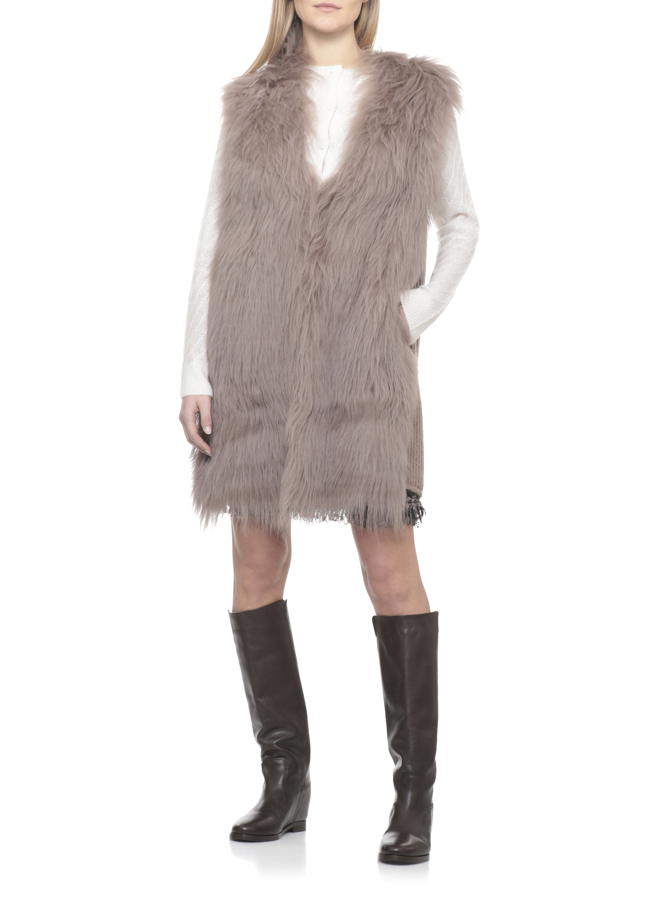 Fabiana Filippi Coats Beige PLD225F709L6441271 (FABIANA FILIPPI / ベスト ) | FABIANA FILIPPI (ファビアナフィリッピ)(1)