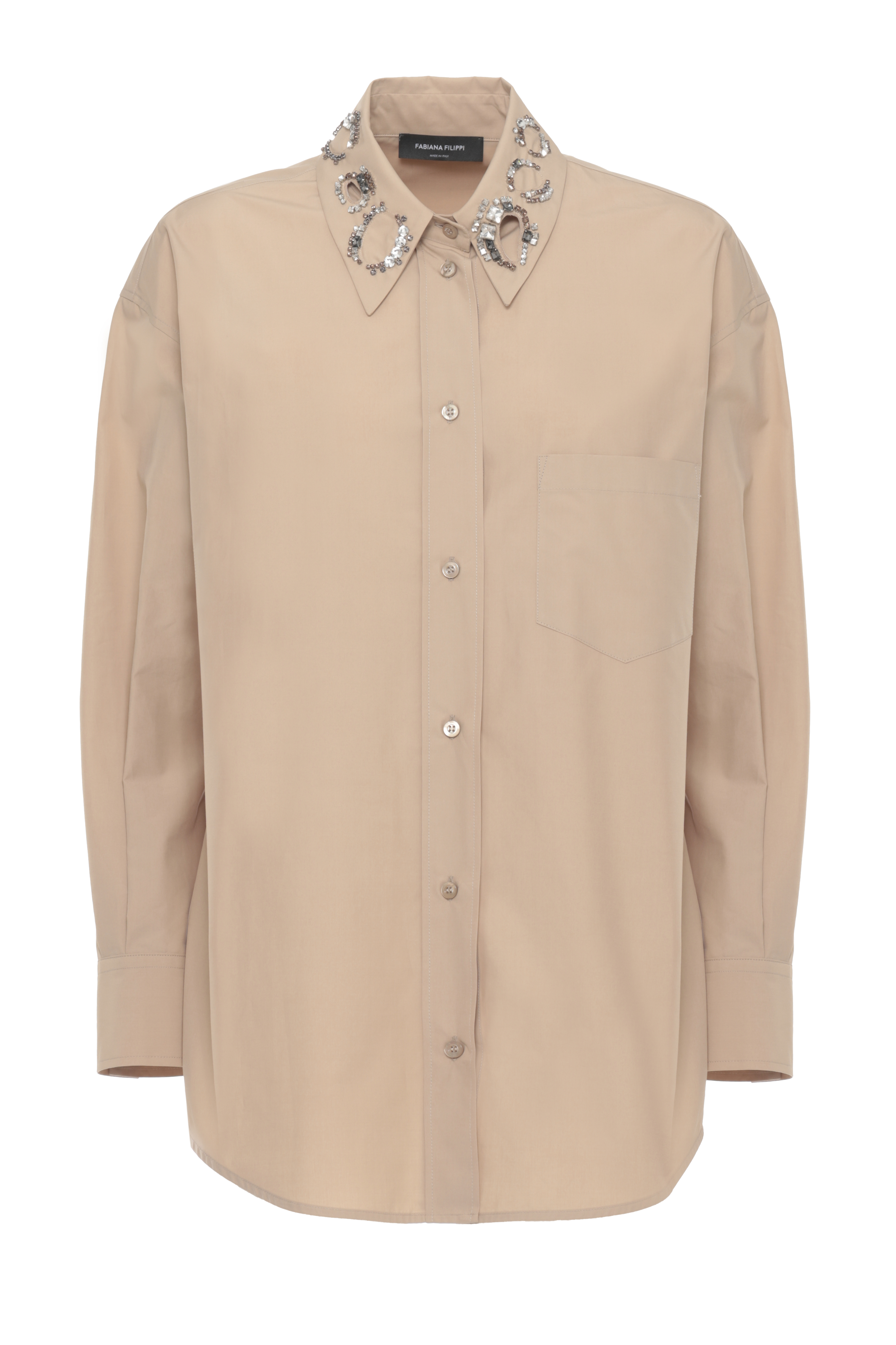 Fabiana Filippi Shirts Beige CAD215F416L5400157 (FABIANA FILIPPI / シャツ・ブラウス ) | FABIANA FILIPPI (ファビアナフィリッピ)