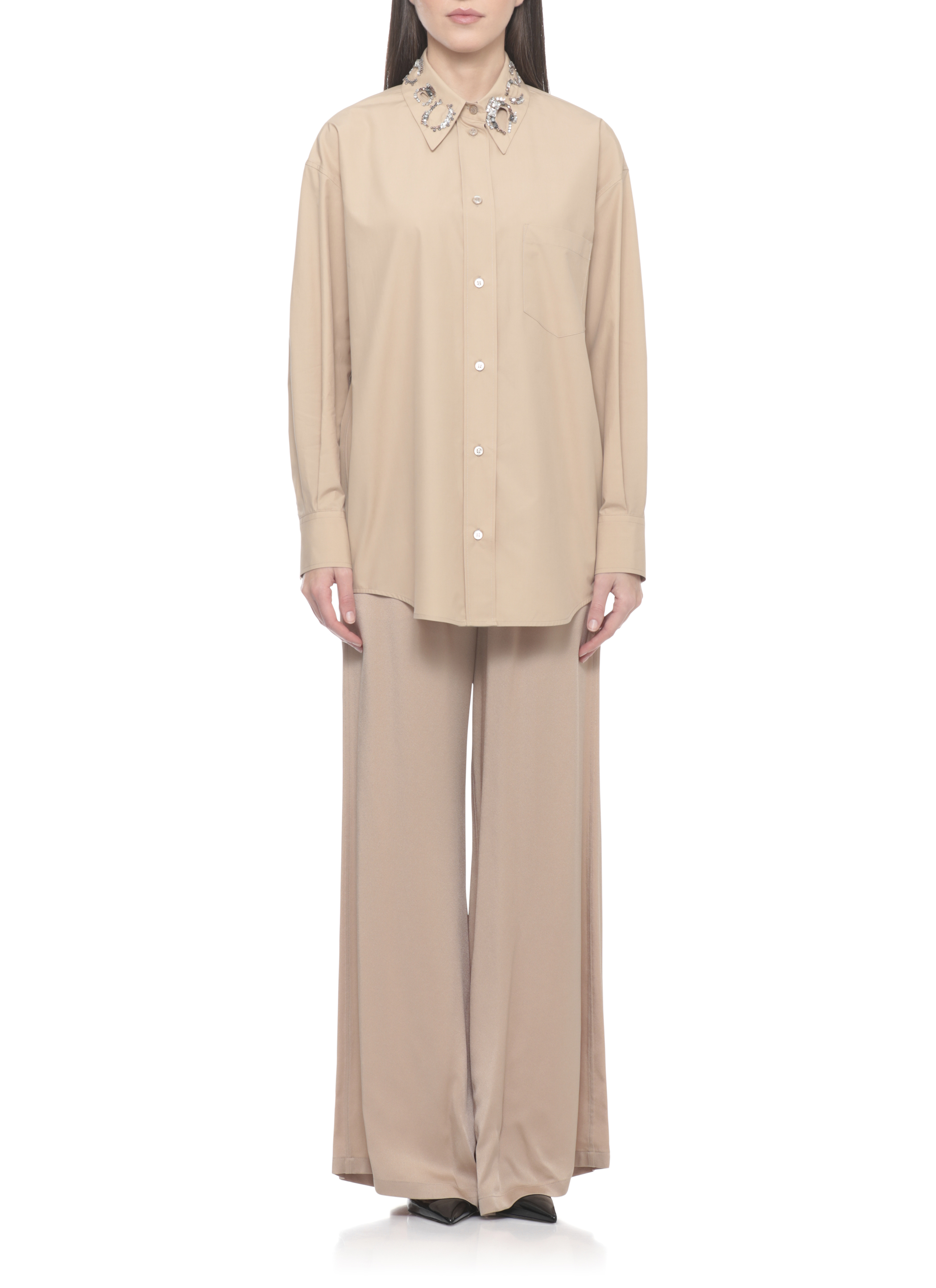 Fabiana Filippi Shirts Beige CAD215F416L5400157 (FABIANA FILIPPI / シャツ・ブラウス ) | FABIANA FILIPPI (ファビアナフィリッピ)(2)