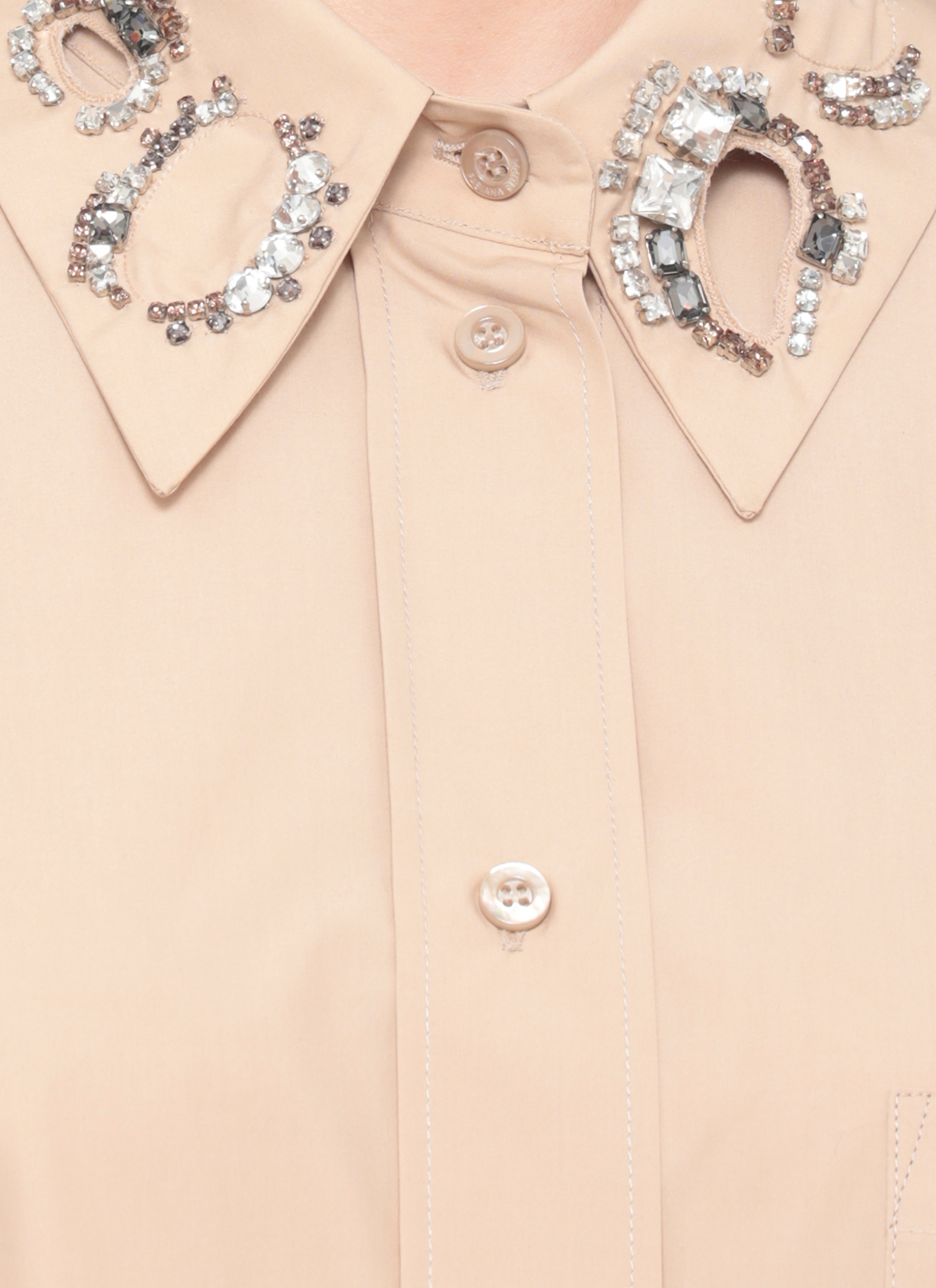 Fabiana Filippi Shirts Beige CAD215F416L5400157 (FABIANA FILIPPI / シャツ・ブラウス ) | FABIANA FILIPPI (ファビアナフィリッピ)(4)