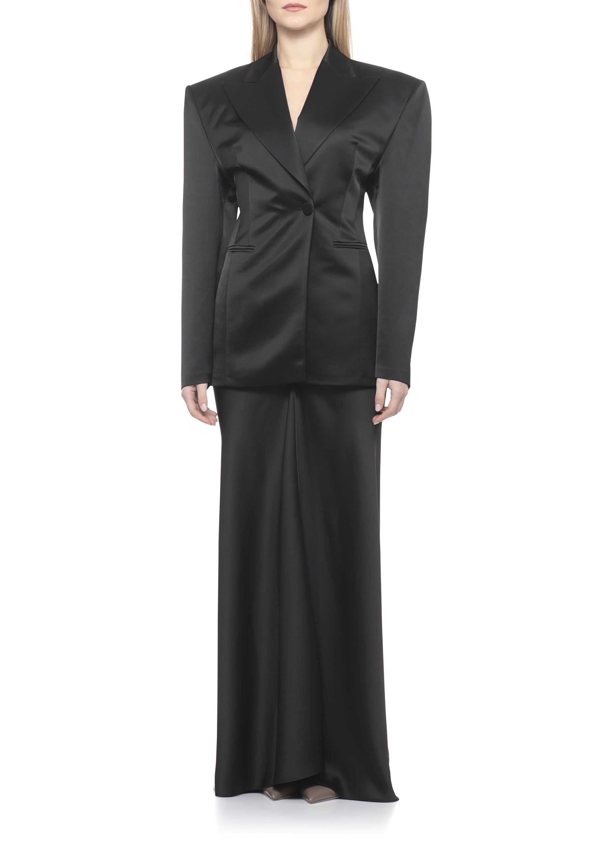 THE ANDAMANE Jackets Black T193019BTNV134999 (THE ANDAMANE / ブレザー・ジャケット ) | THE ANDAMANE (アンダマン)(1)