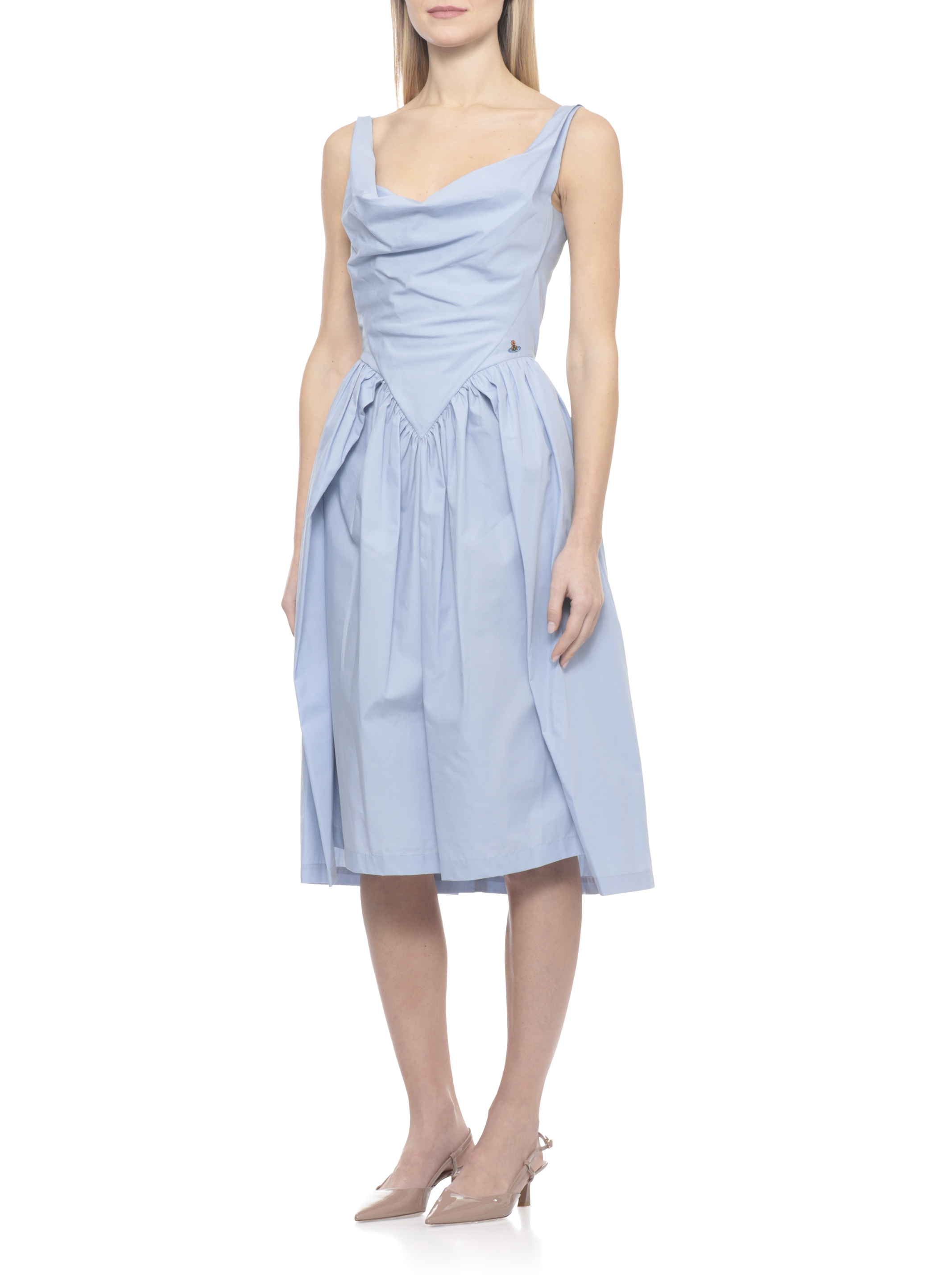 Vivienne Westwood Dresses Light Blue 1101032ZW009QSWK403 (Vivienne Westwood / ワンピース・ドレス・オールインワン ) | Vivienne Westwood (ヴィヴィアン・ウェストウッド)(1)