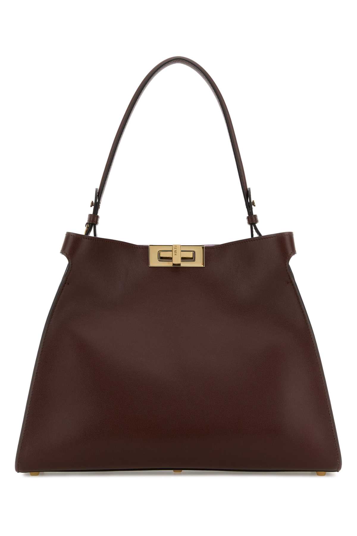 Burgundy leather medium Fendi Way handbag 8BN368AWPFF1V0F (FENDI / ハンドバッグ・ショルダーバッグ ) | FENDI (フェンディ)