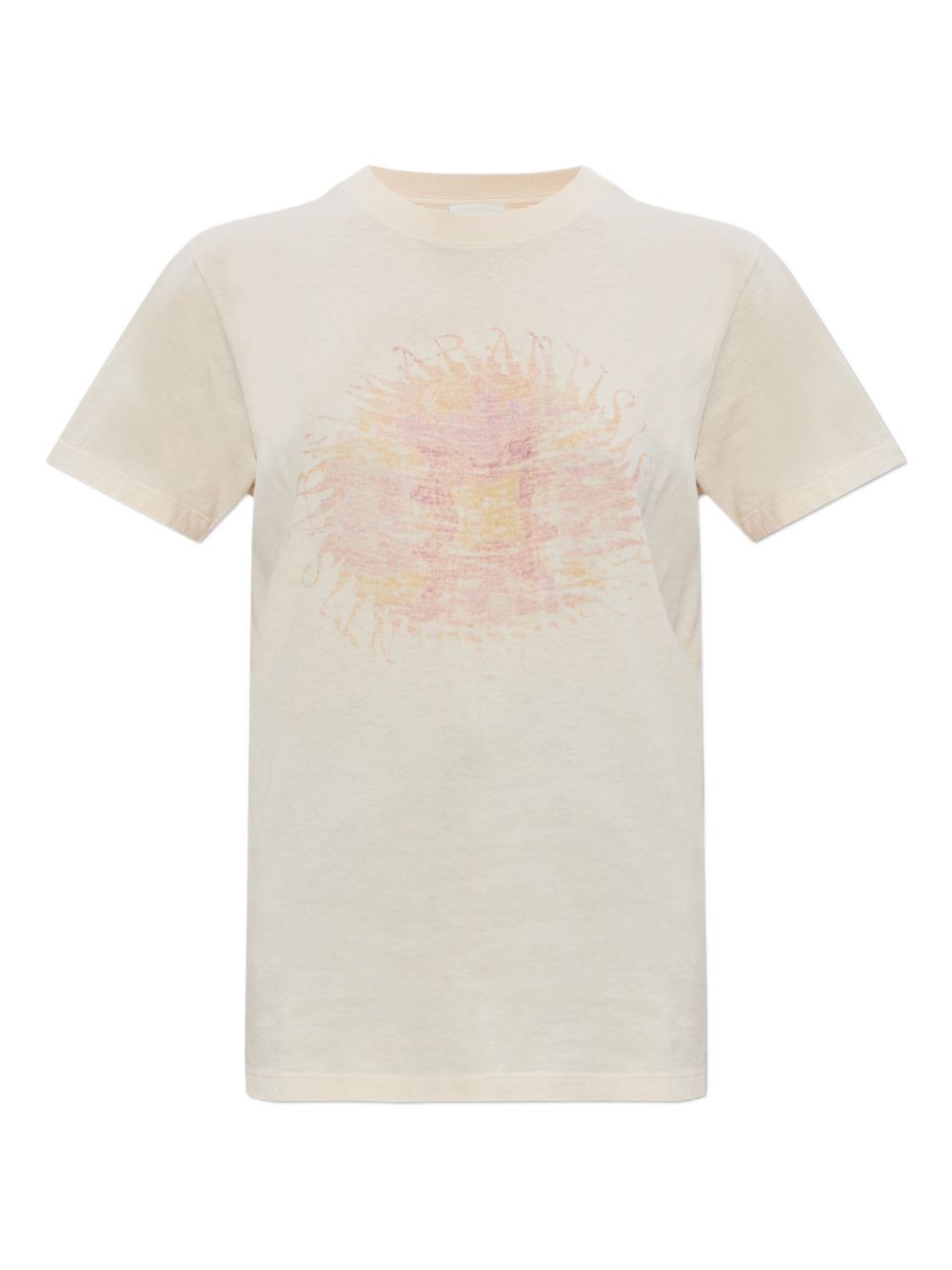 MARANT ETOILE T-shirts and Polos Beige TS0147FAD1N04E23EC (Isabel Marant Étoile / Tシャツ・カットソー ) | Isabel Marant Étoile (イザベル マラン エトワール)