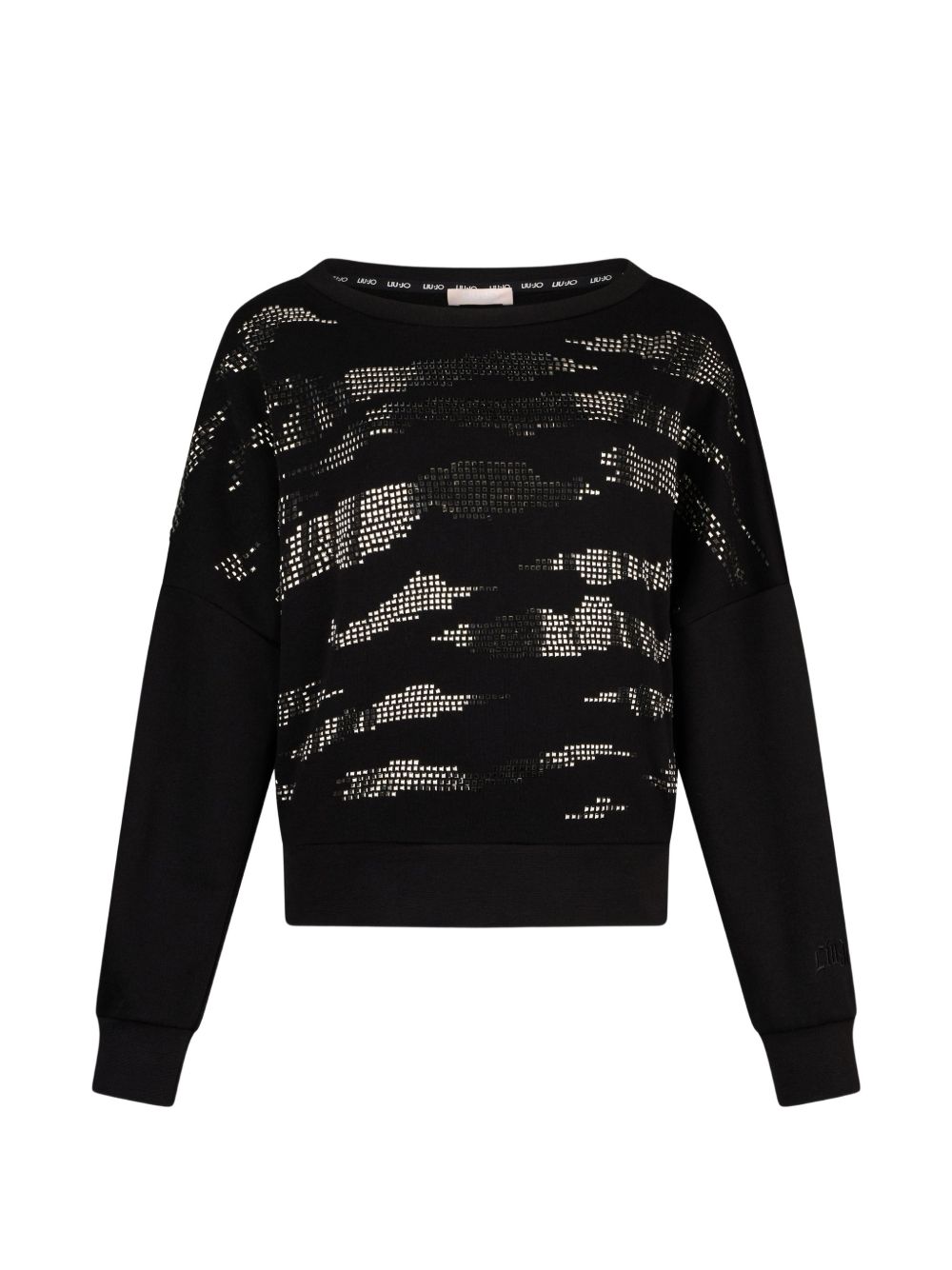 Liu Jo Sweaters Black TA6191FS00222222 (LIU•JO / スウェット・フーディー ) | LIU•JO (リュー・ジョー)