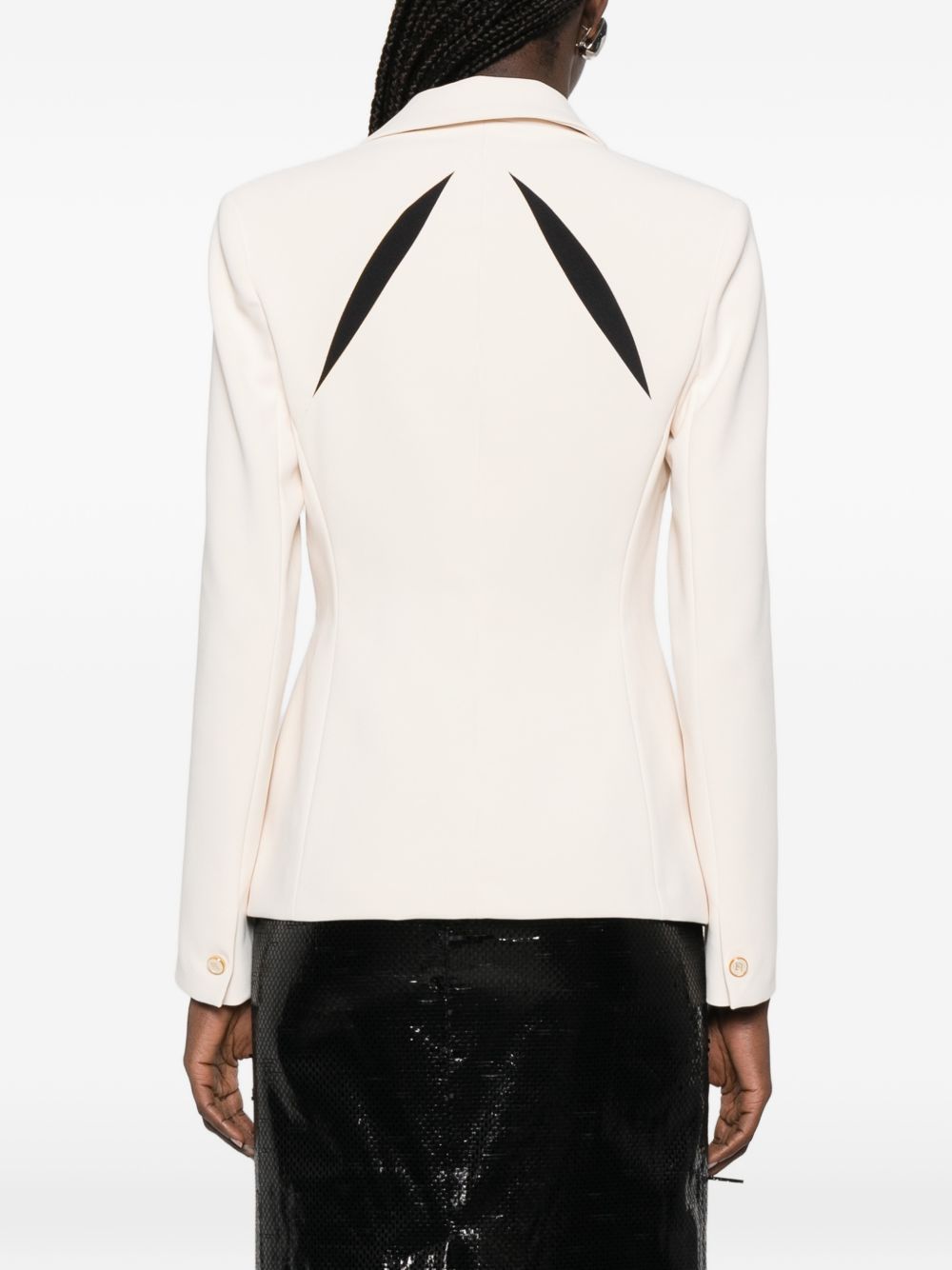 Elisabetta Franchi Jackets Black GI19861E2E84 (Elisabetta Franchi / ブレザー・ジャケット ) | Elisabetta Franchi (エリザベッタ フランキ)(4)