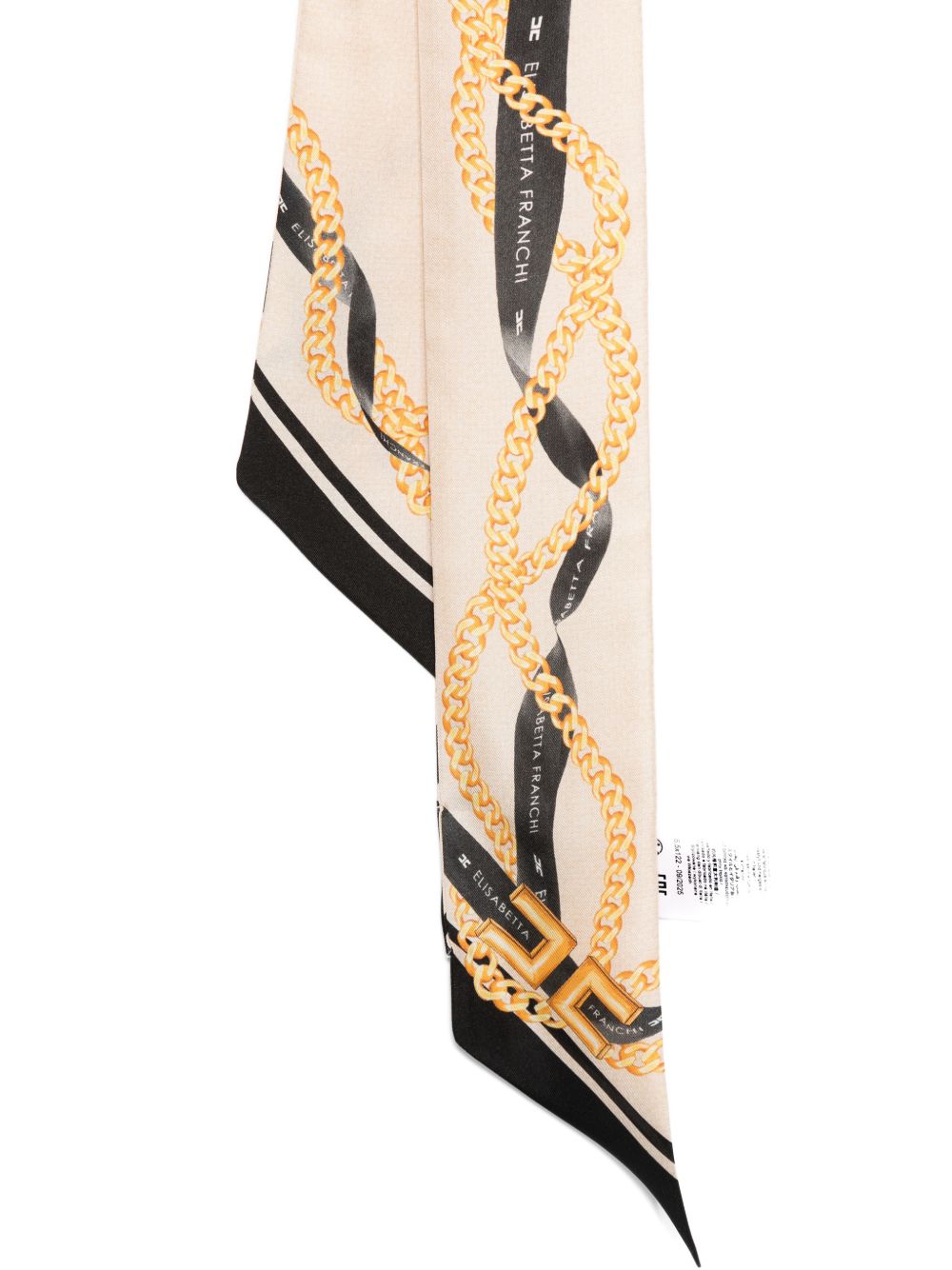 Elisabetta Franchi Scarfs Beige FO22L61E2045 (Elisabetta Franchi / スカーフ・マフラー ) | Elisabetta Franchi (エリザベッタ フランキ)(2)