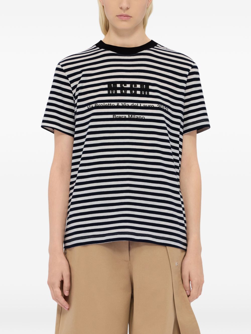 MSGM T-shirts and Polos 4041MDM118N26712889 (MSGM / Tシャツ・カットソー ) | MSGM (エムエスジーエム)(4)