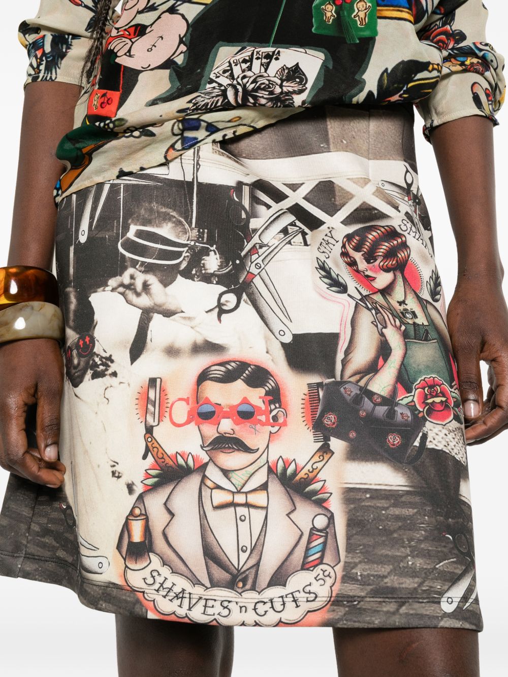 THE ARTISTYLIST Skirts MultiColour BARBERSKIRTMLT (The Artistylist / スカート ) | The Artistylist (ジ アートスタイリスト)(1)