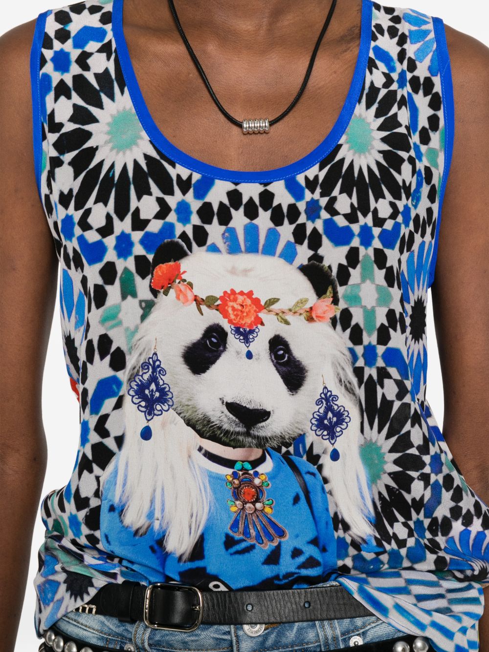 THE ARTISTYLIST Top MultiColour PANDATOPMLT (The Artistylist / タンクトップ・キャミソール ) | The Artistylist (ジ アートスタイリスト)(1)