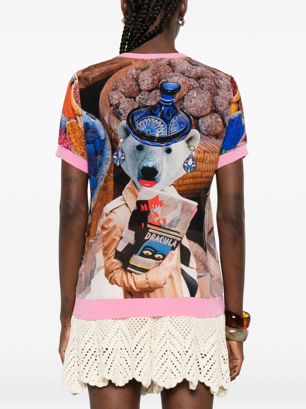 THE ARTISTYLIST T-shirts and Polos MultiColour SPICESTSHIRTMLT (The Artistylist / Tシャツ・カットソー ) | The Artistylist (ジ アートスタイリスト)(1)