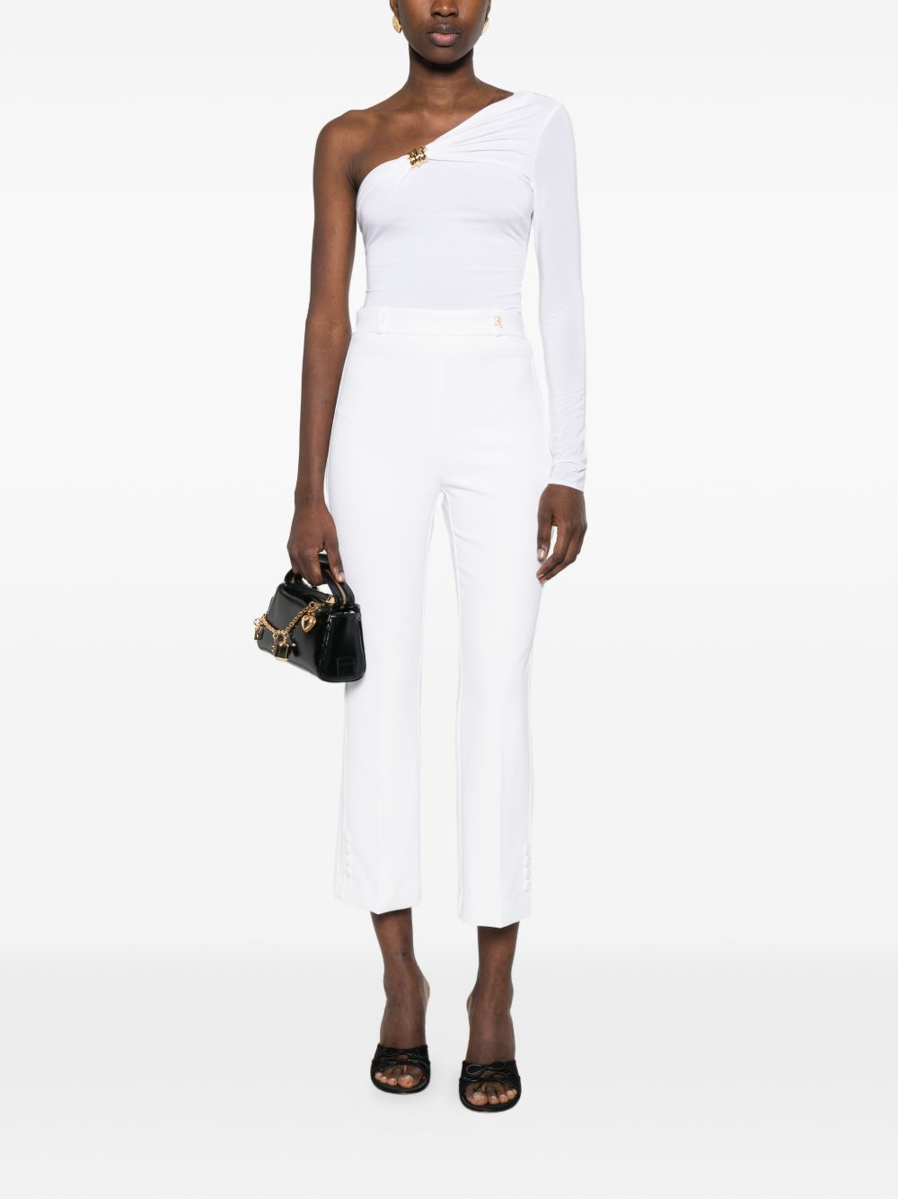 Elisabetta Franchi Trousers Ivory PA16861E2360 (Elisabetta Franchi / パンツ ) | Elisabetta Franchi (エリザベッタ フランキ)(1)