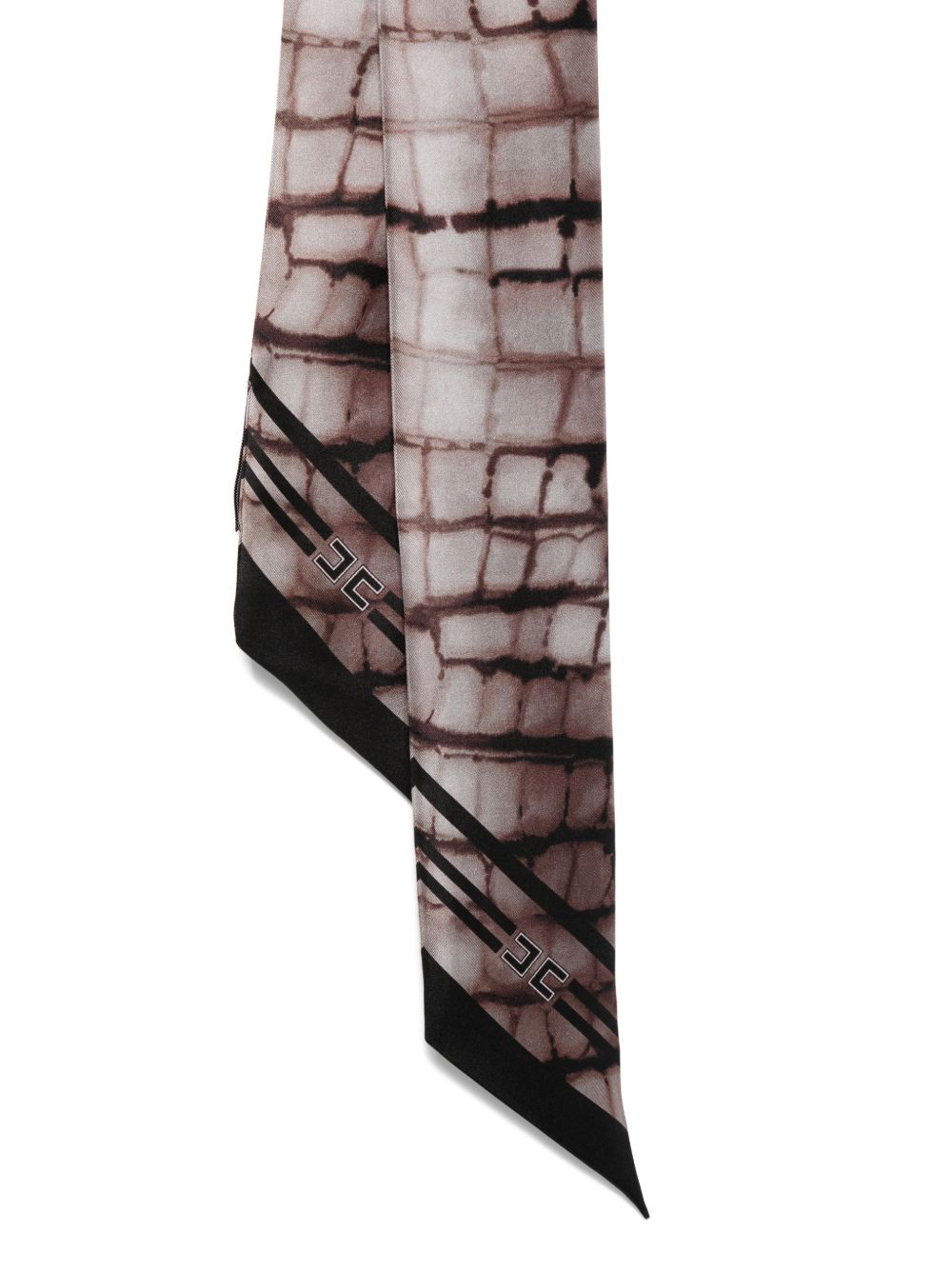 Elisabetta Franchi Scarfs Brown FO23L61E2644 (Elisabetta Franchi / スカーフ・マフラー ) | Elisabetta Franchi (エリザベッタ フランキ)(1)