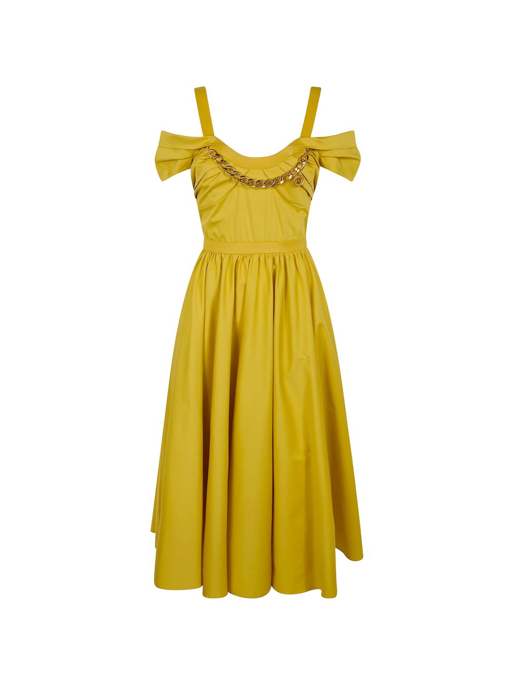 Elisabetta Franchi Dresses Yellow AB92161E2EV4 (Elisabetta Franchi / ワンピース・ドレス・オールインワン ) | Elisabetta Franchi (エリザベッタ フランキ)
