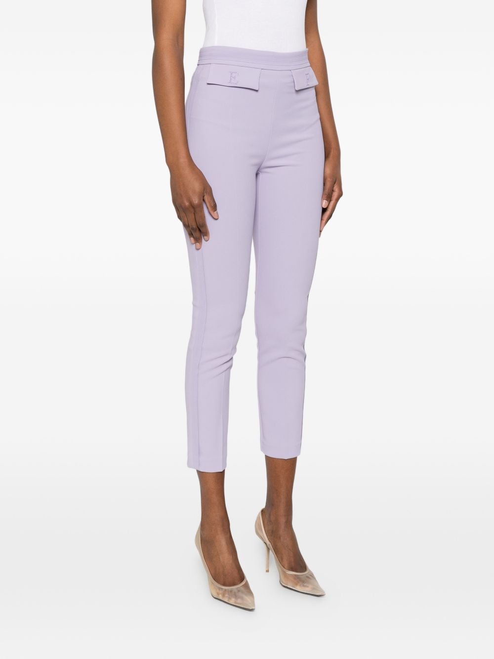 Elisabetta Franchi Trousers Lilac PA17061E2EV7 (Elisabetta Franchi / パンツ ) | Elisabetta Franchi (エリザベッタ フランキ)(1)